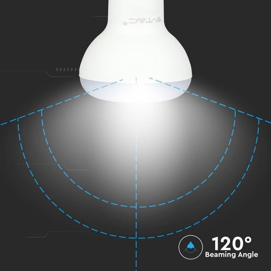 ExtraStar 5w LED R50 Light Bulb -400 Lumen 3000K Warm Light.