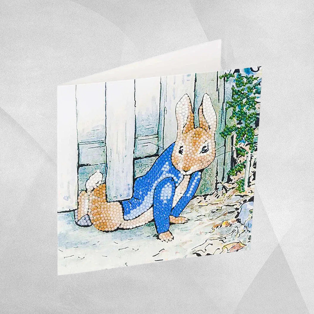 Craft Buddy Beatrix Potter  18x18cm Crystal Art Card- various characters