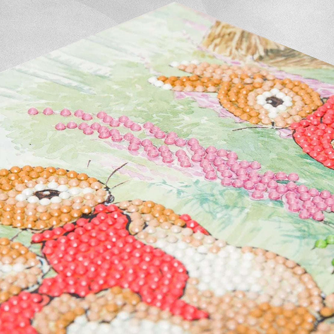Craft Buddy Beatrix Potter  18x18cm Crystal Art Card- various characters