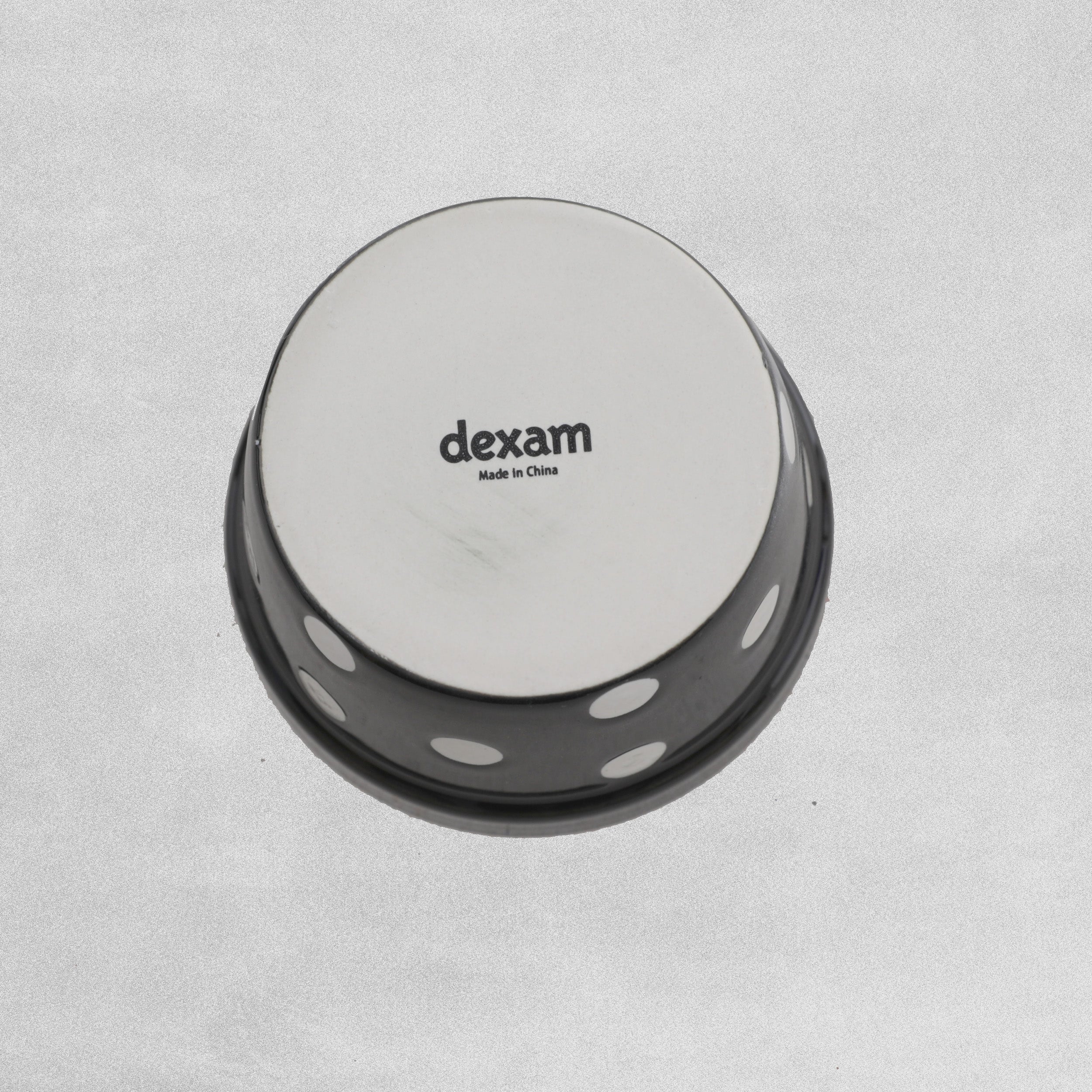 Dexam Round Black Polka Dot Ramekin