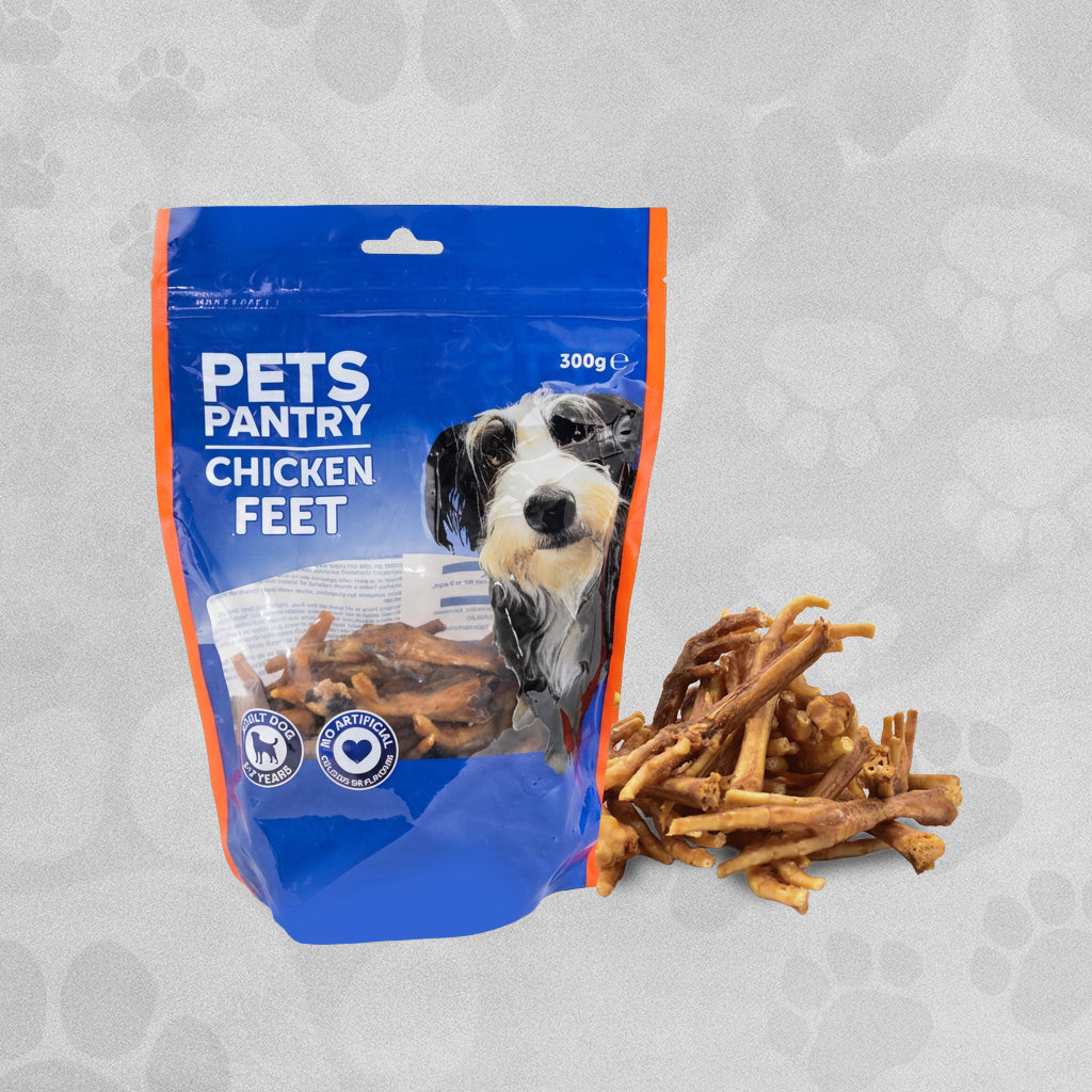 Pets Pantry Chicken Feet 1-7 Years 300g