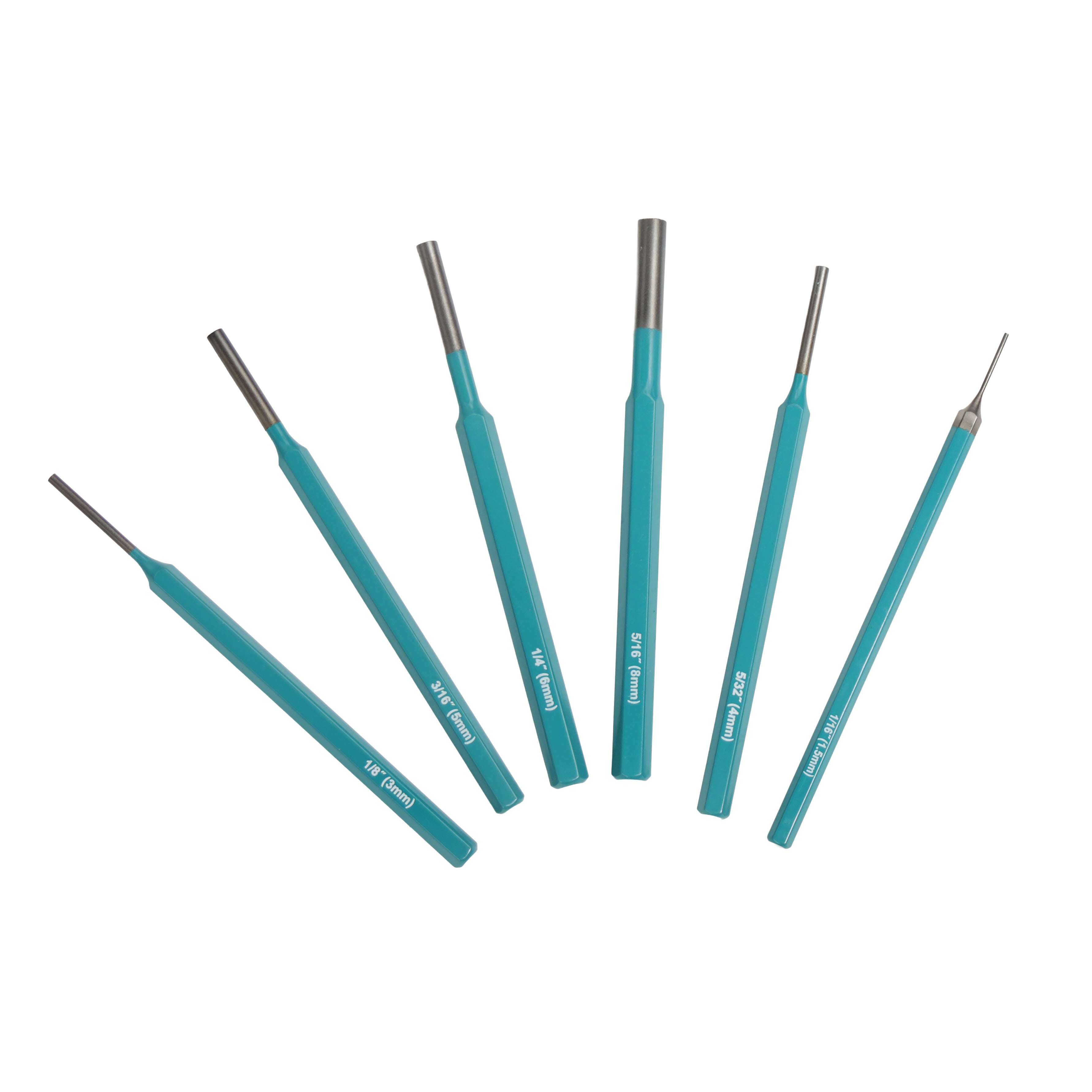 Total Pin Punch Set - 6pcs - THT42K0606