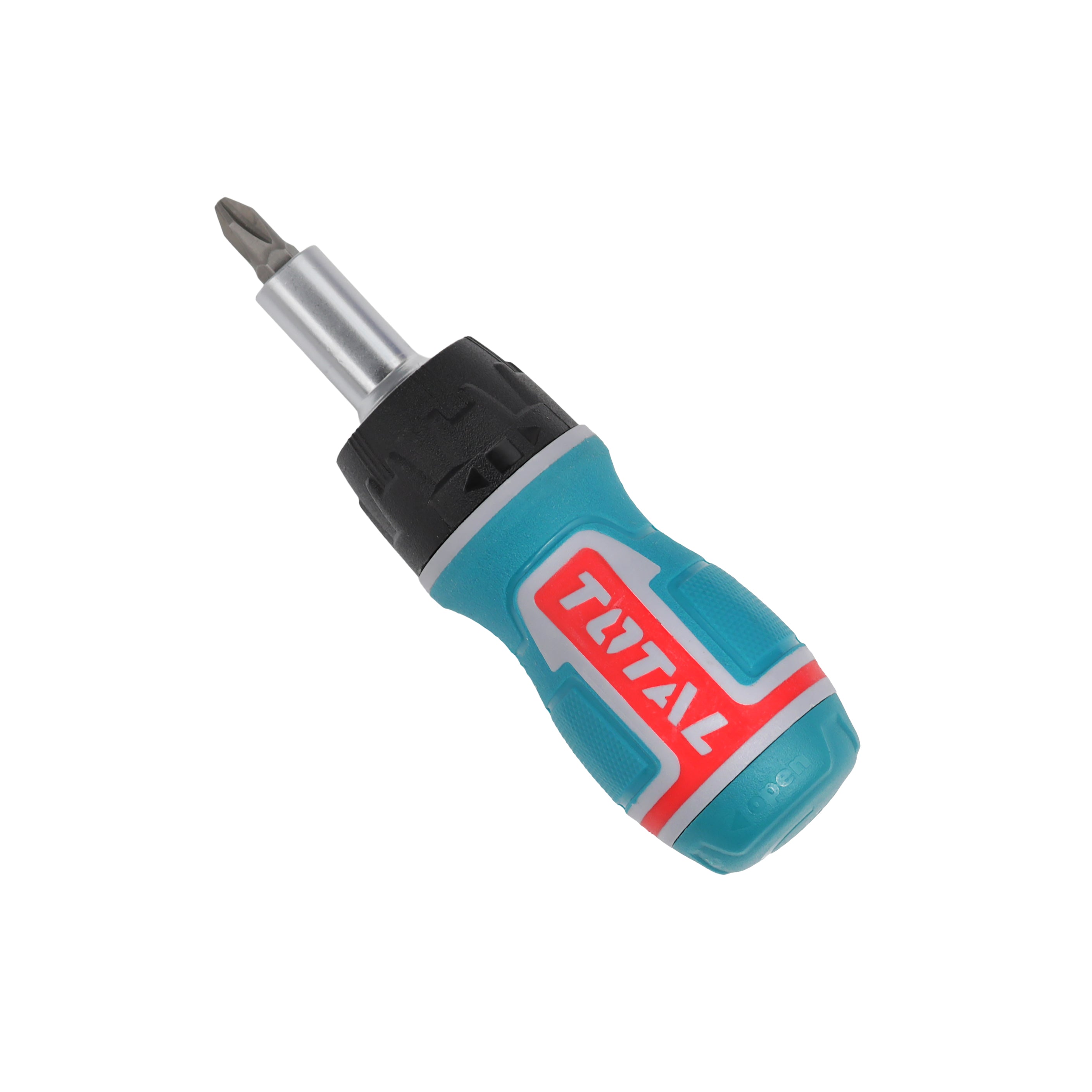 Total 8 in 1 Stubby Ratchet Screwdriver Set - TACSDS1726