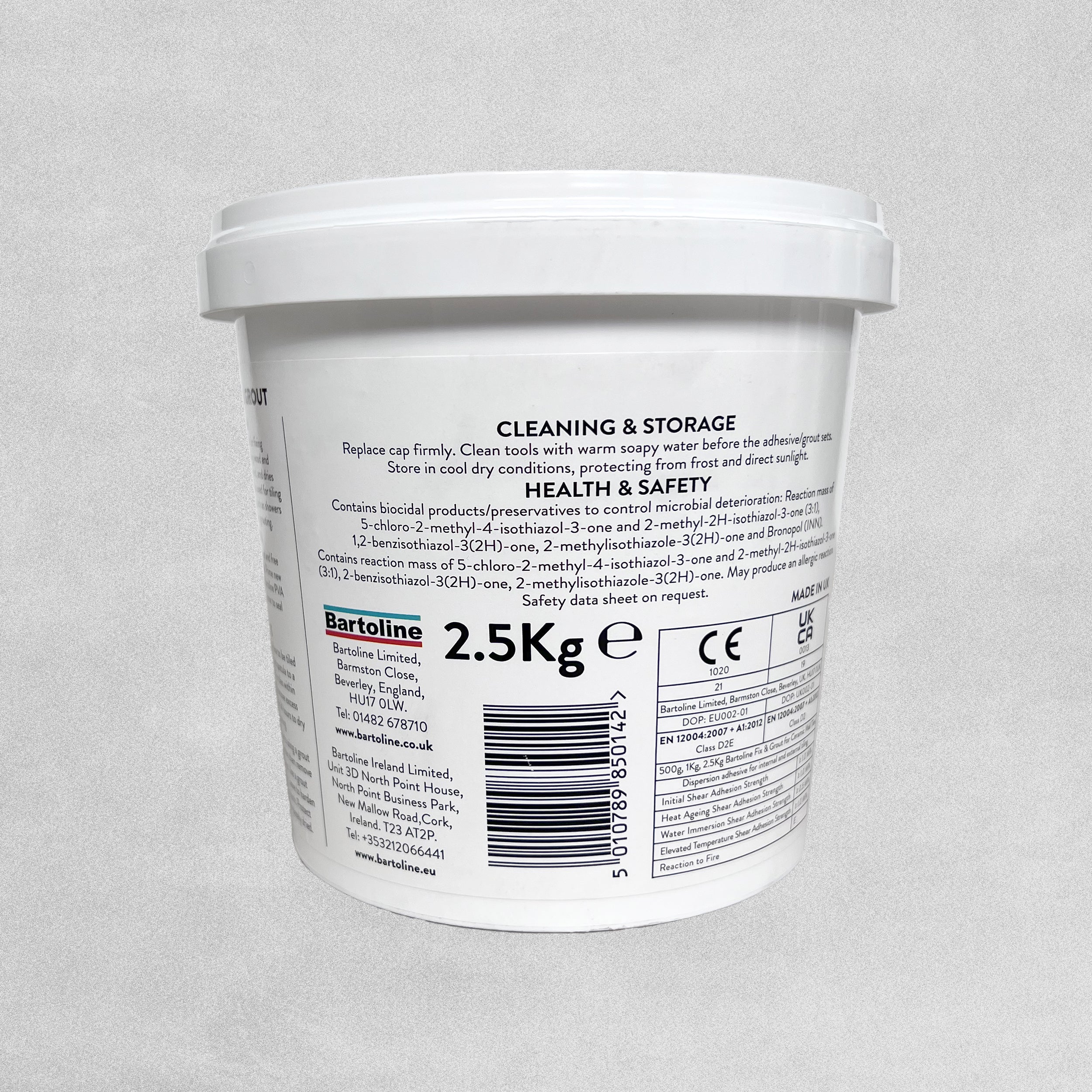 Bartoline Fix n Grout Tile Adhesive 2.5kg