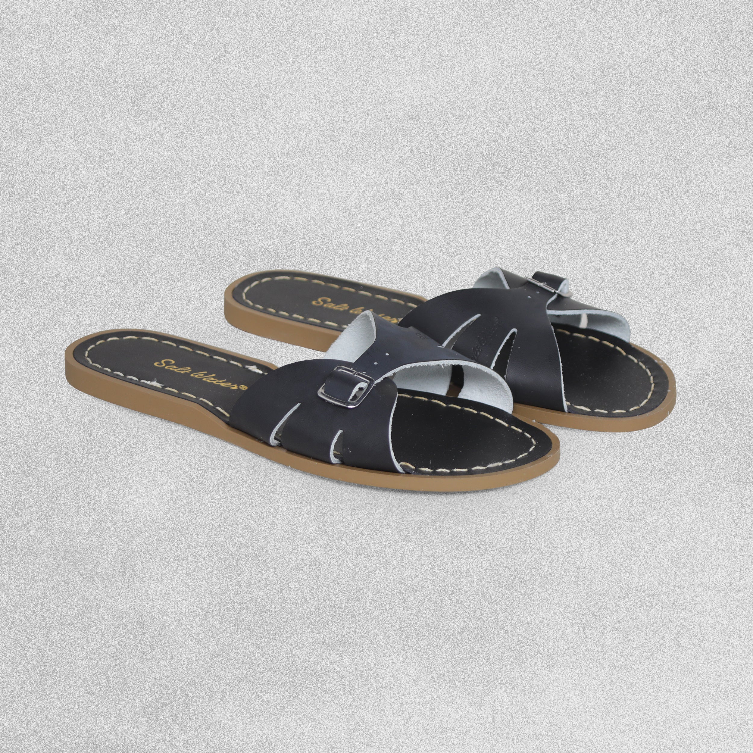 Salt Water - Classic Slide Black Women's Sandal