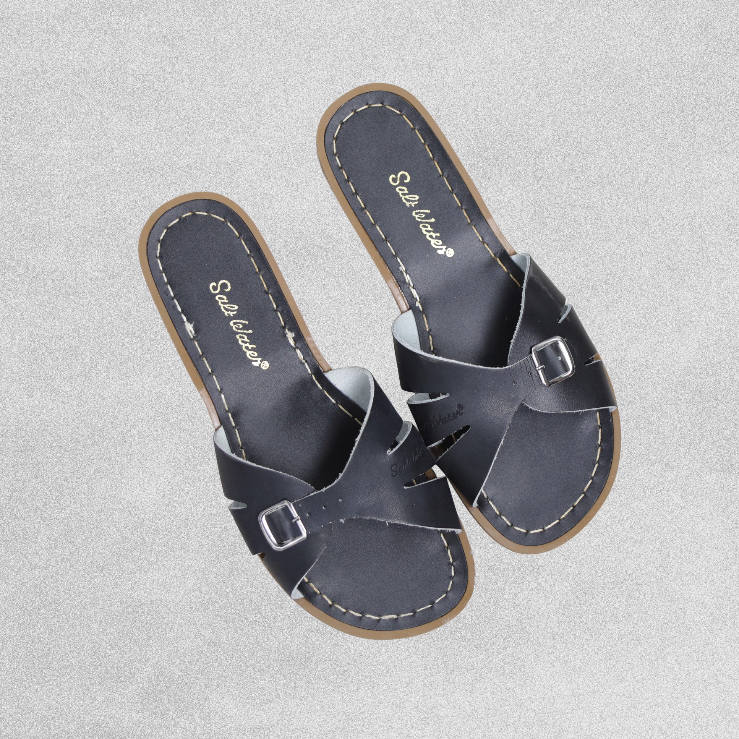 Salt Water - Classic Slide Black Women's Sandal