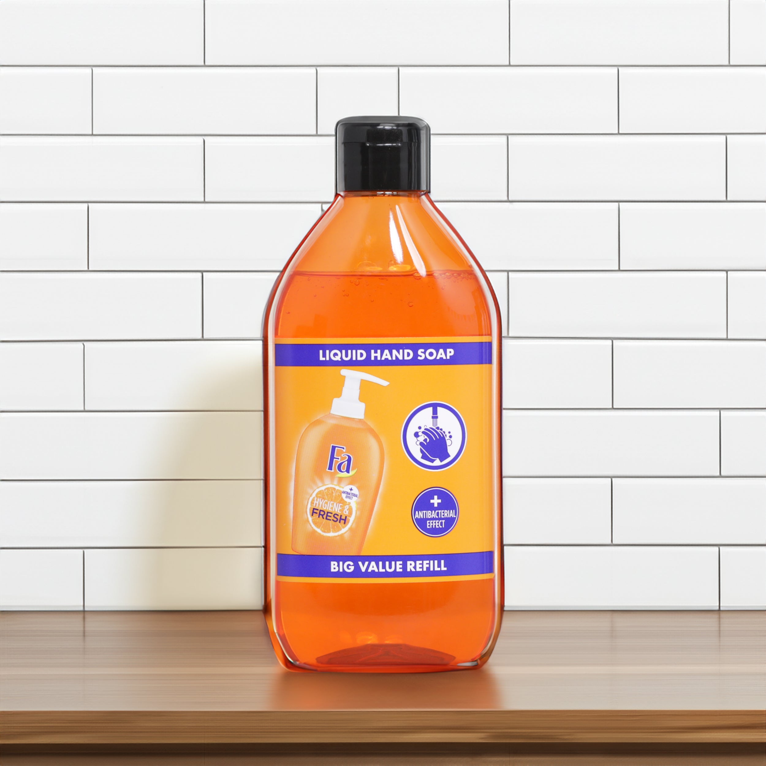 Schwarzkopf FA Liquid Hand Soap -with Orange Scent 385ml