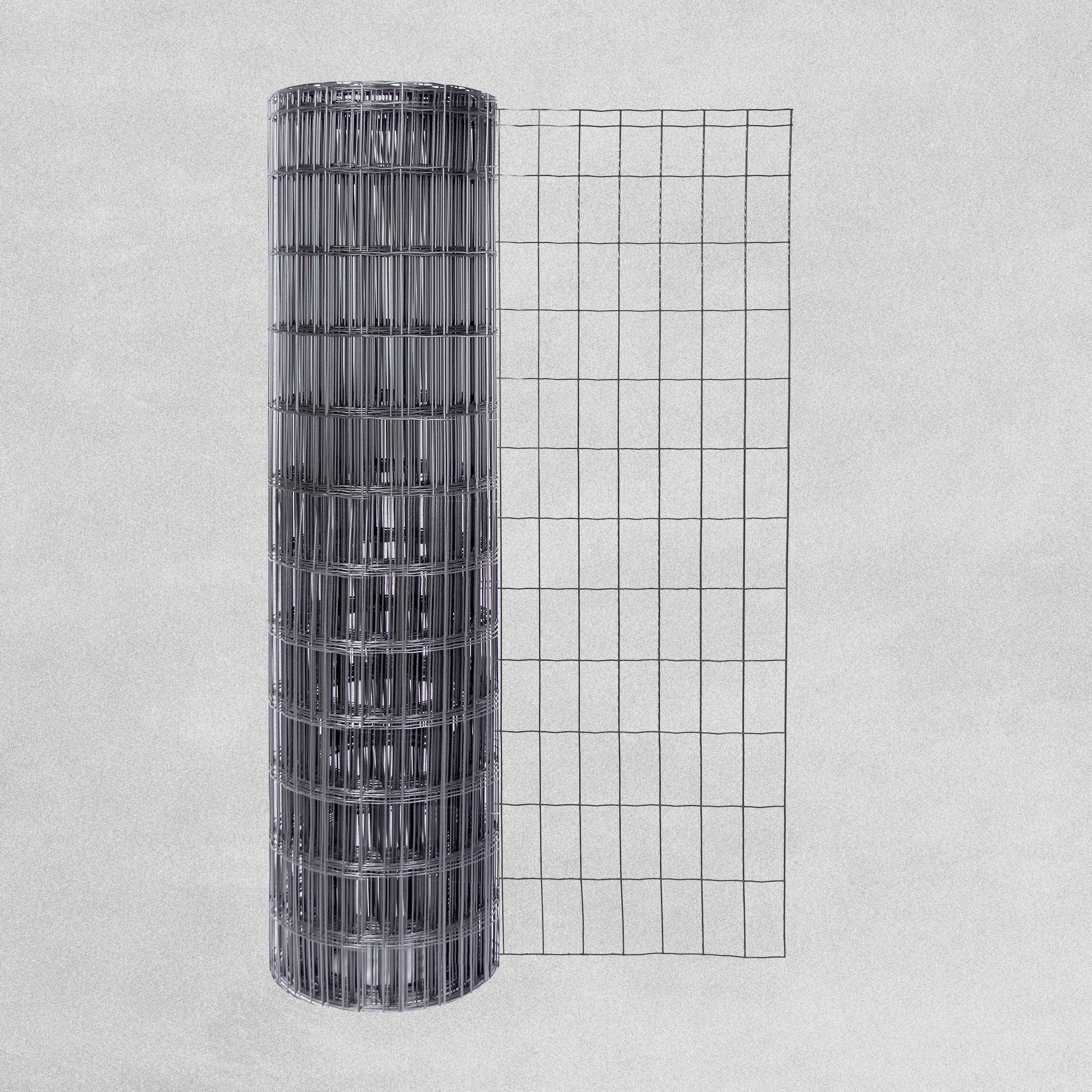 Galvanised Welded Mesh Netting 50X50MM, Length  6 Meter, Height 900mm