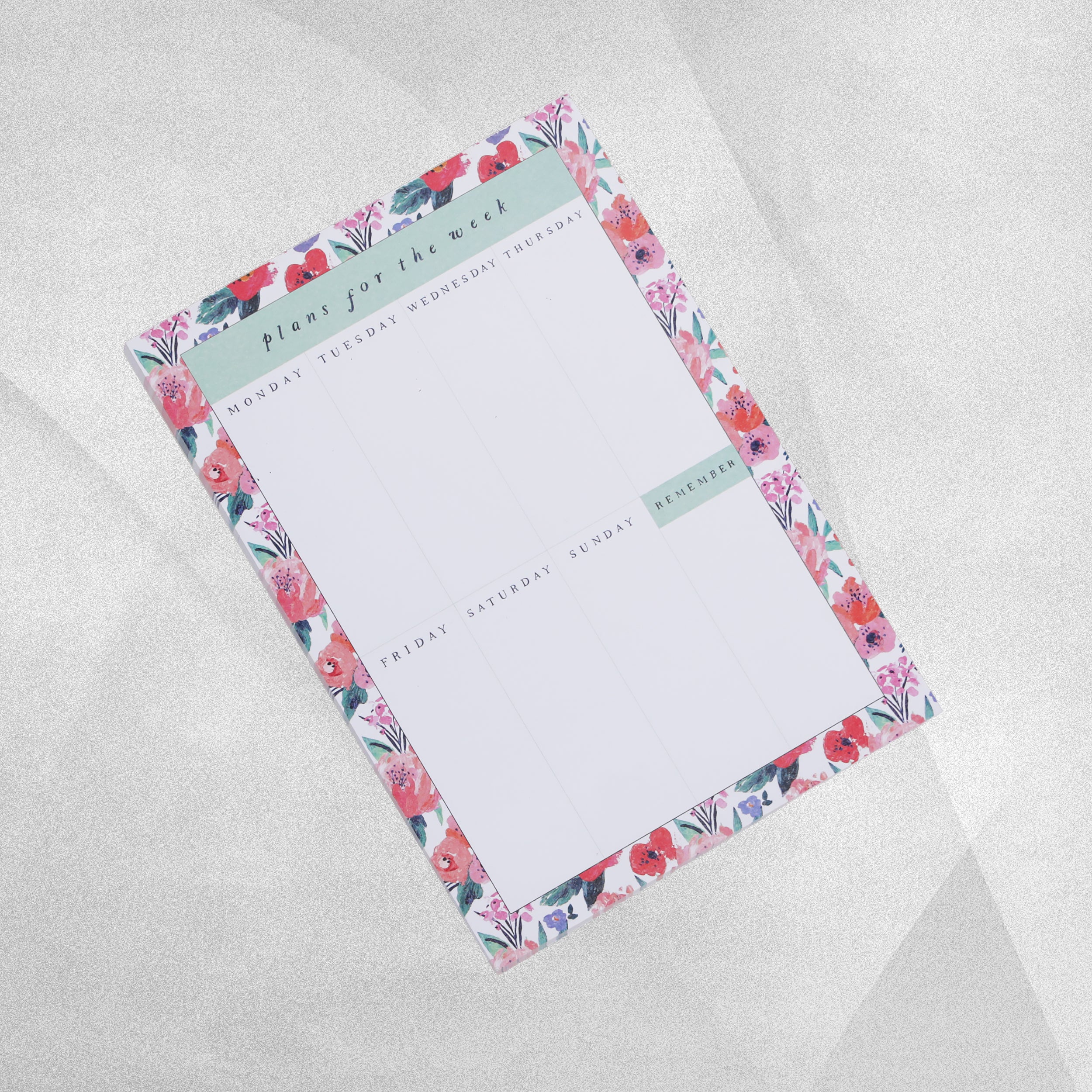 Hotchpotch Frida Floral Weekly Planner Magnetic