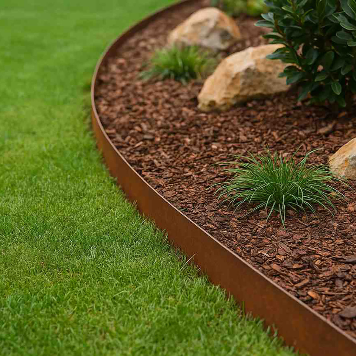 The Lawn Company Wavedge & Artedge Lawn Edging  10 Meters various colours