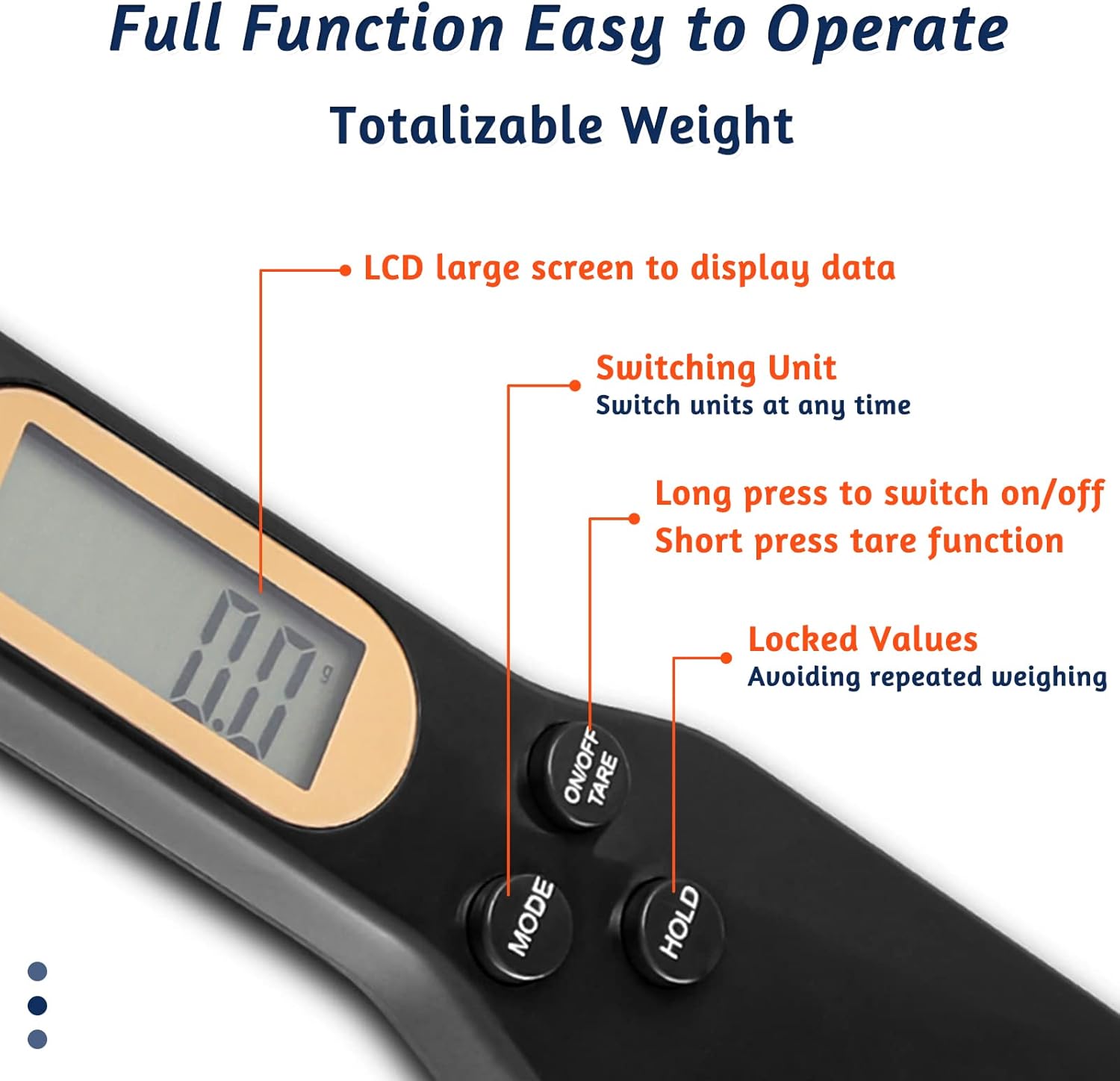 Digital Spoon Scale - Various Colours Available