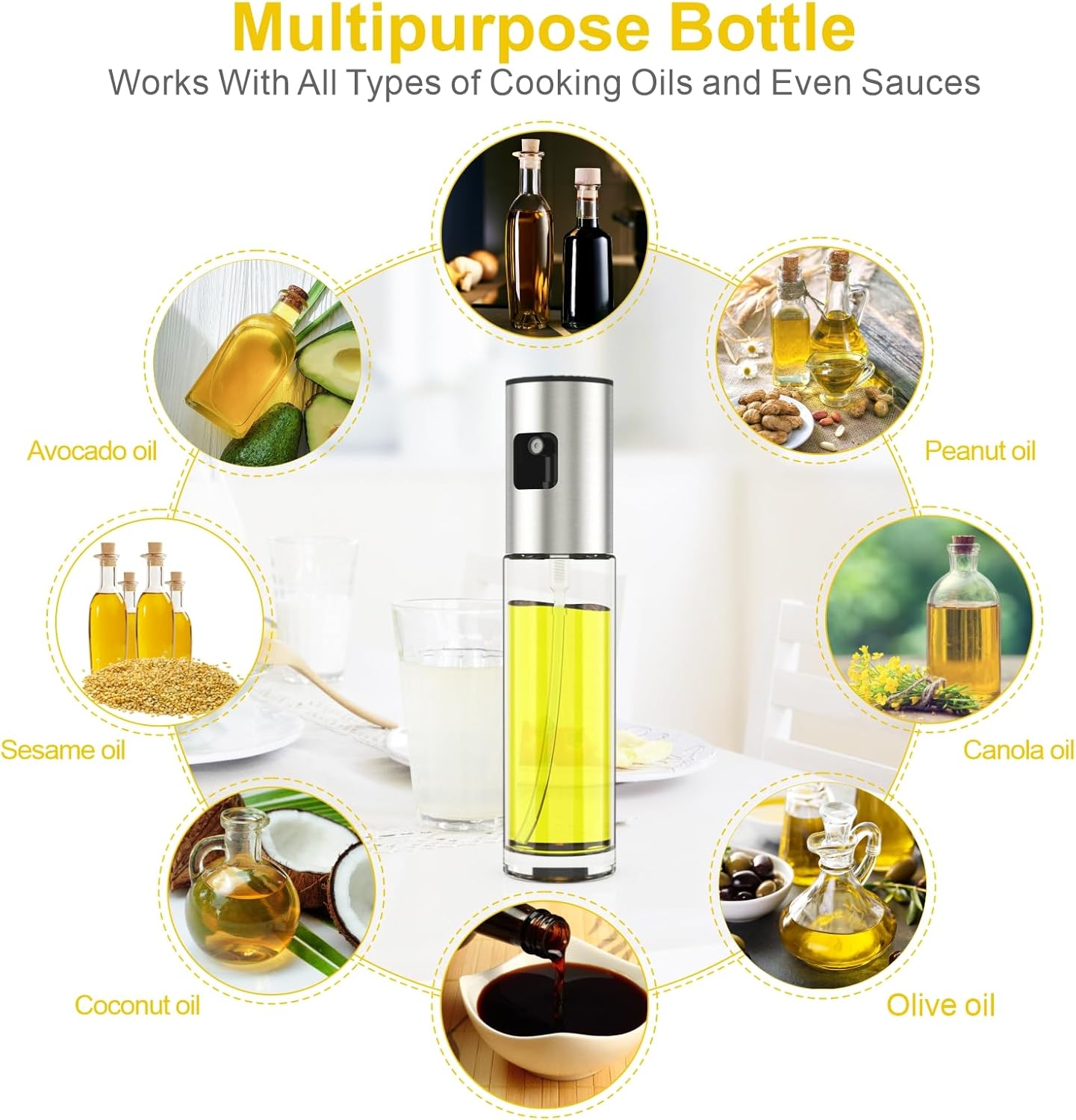 304 Oil Spray Bottle - 100ml