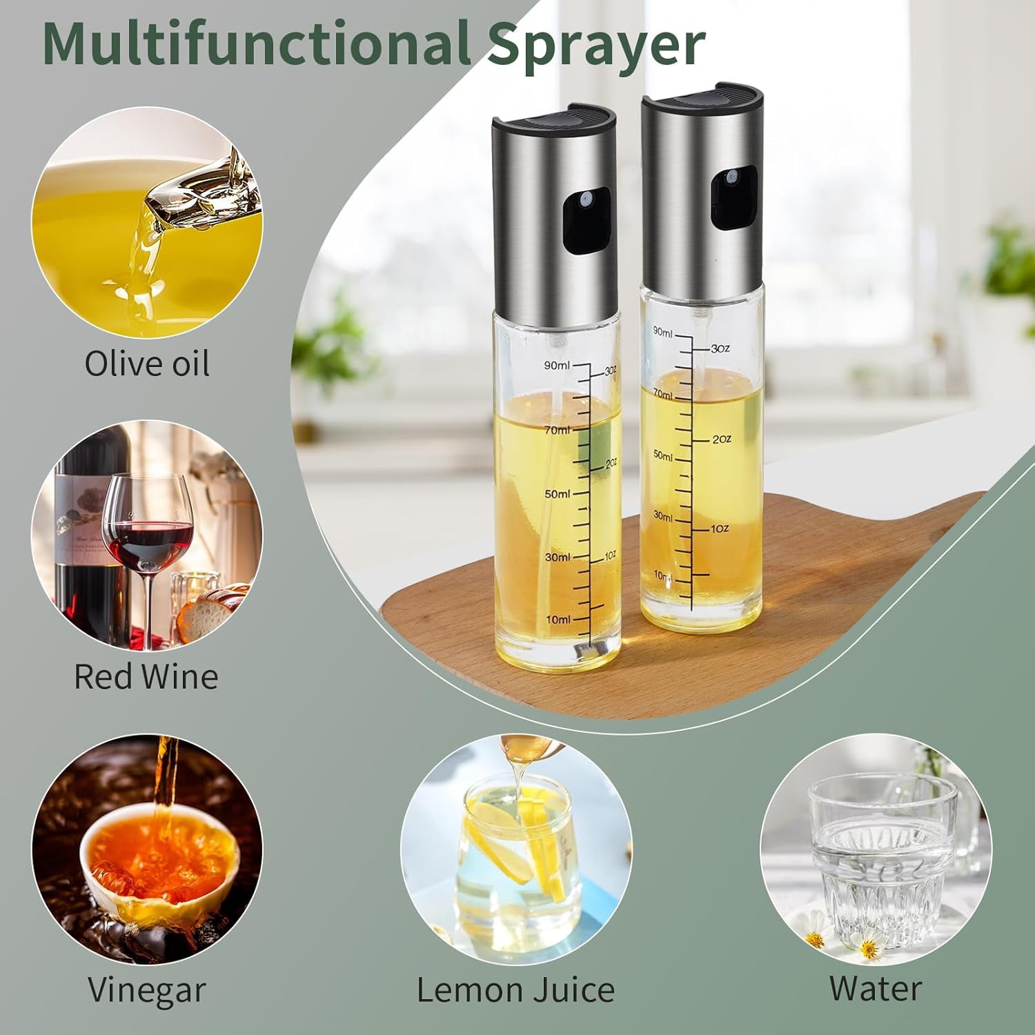 304 Oil Spray Bottle - 100ml