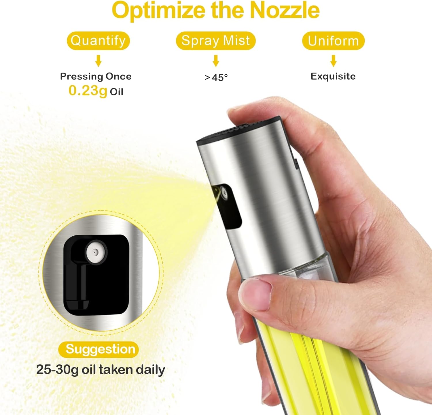 304 Oil Spray Bottle - 100ml