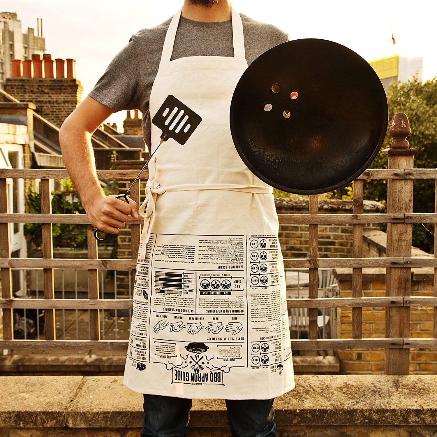 BBQ Apron Cooking Guides Full Length