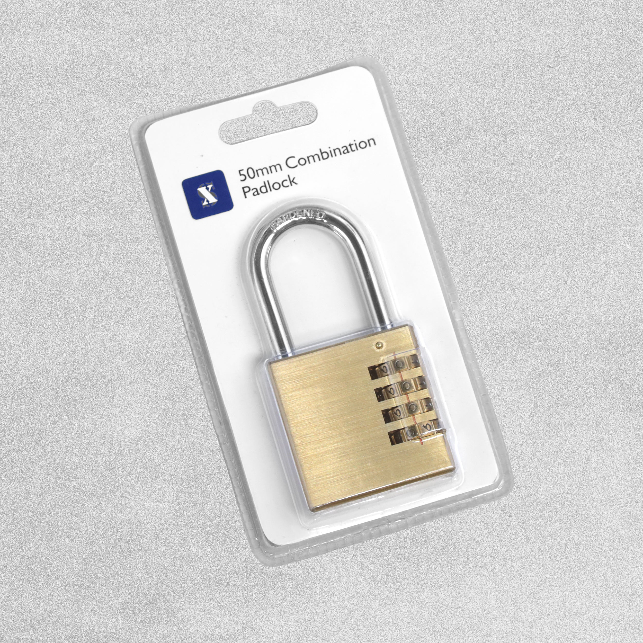 Brass Combination Padlock 50mm