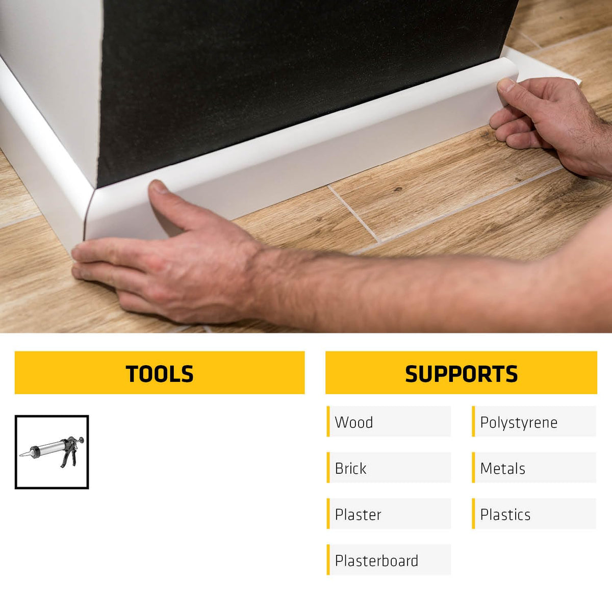 Sika PinkGrip But its White 380ml Pinkgrip