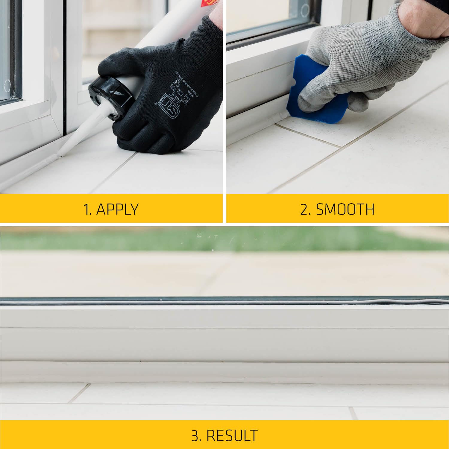 Caulk Once White C3 Sika 295ml