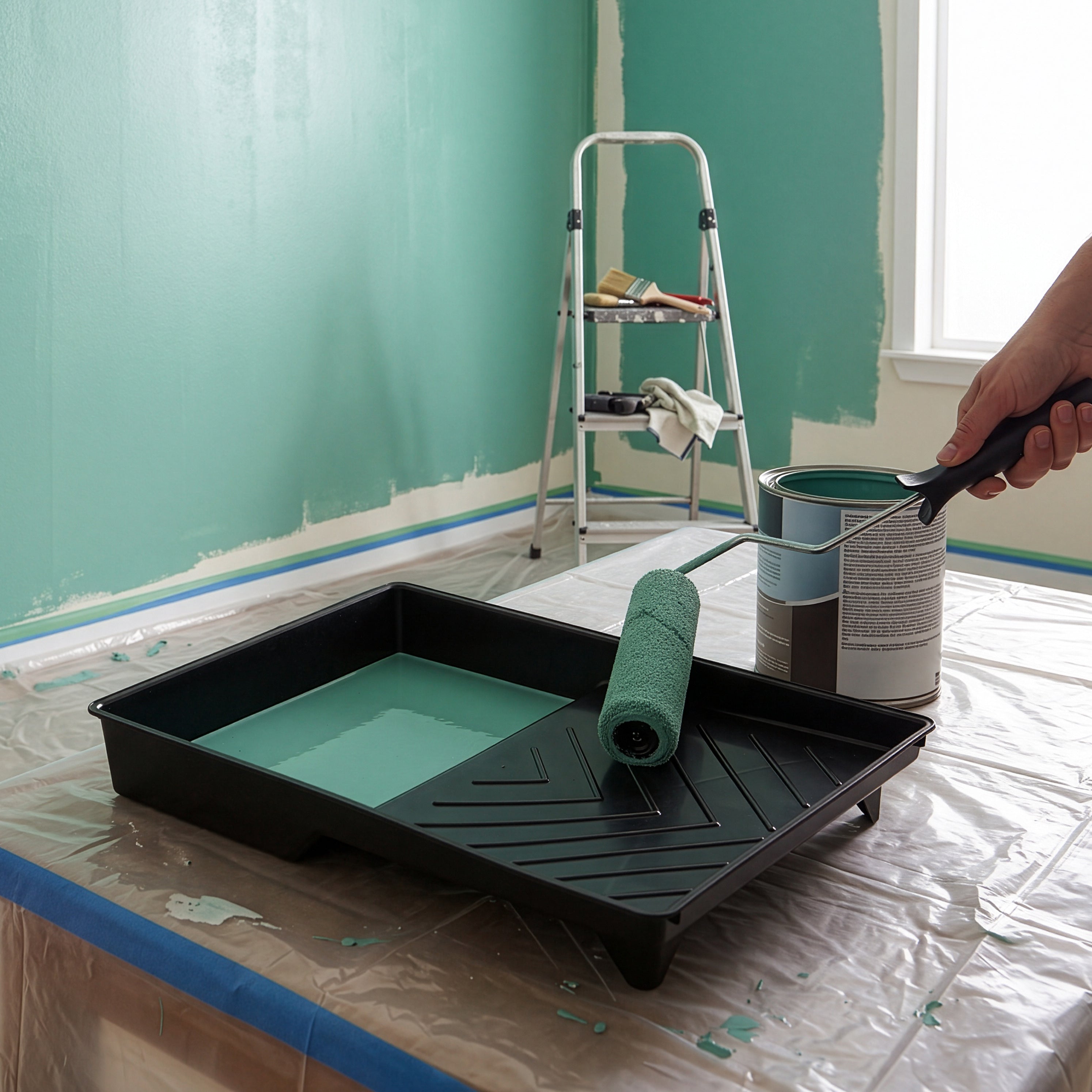 Marshall Brushes & Rollers Black Paint Tray - Various sizes