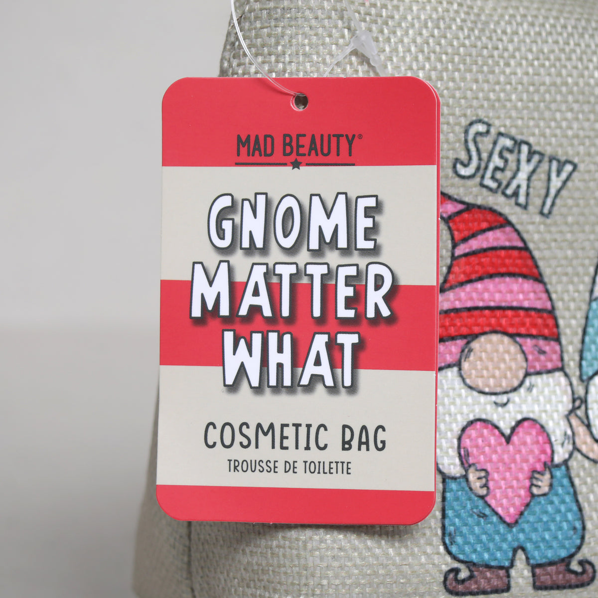 Mad Beauty Gnome Matter What Cosmetic Bag