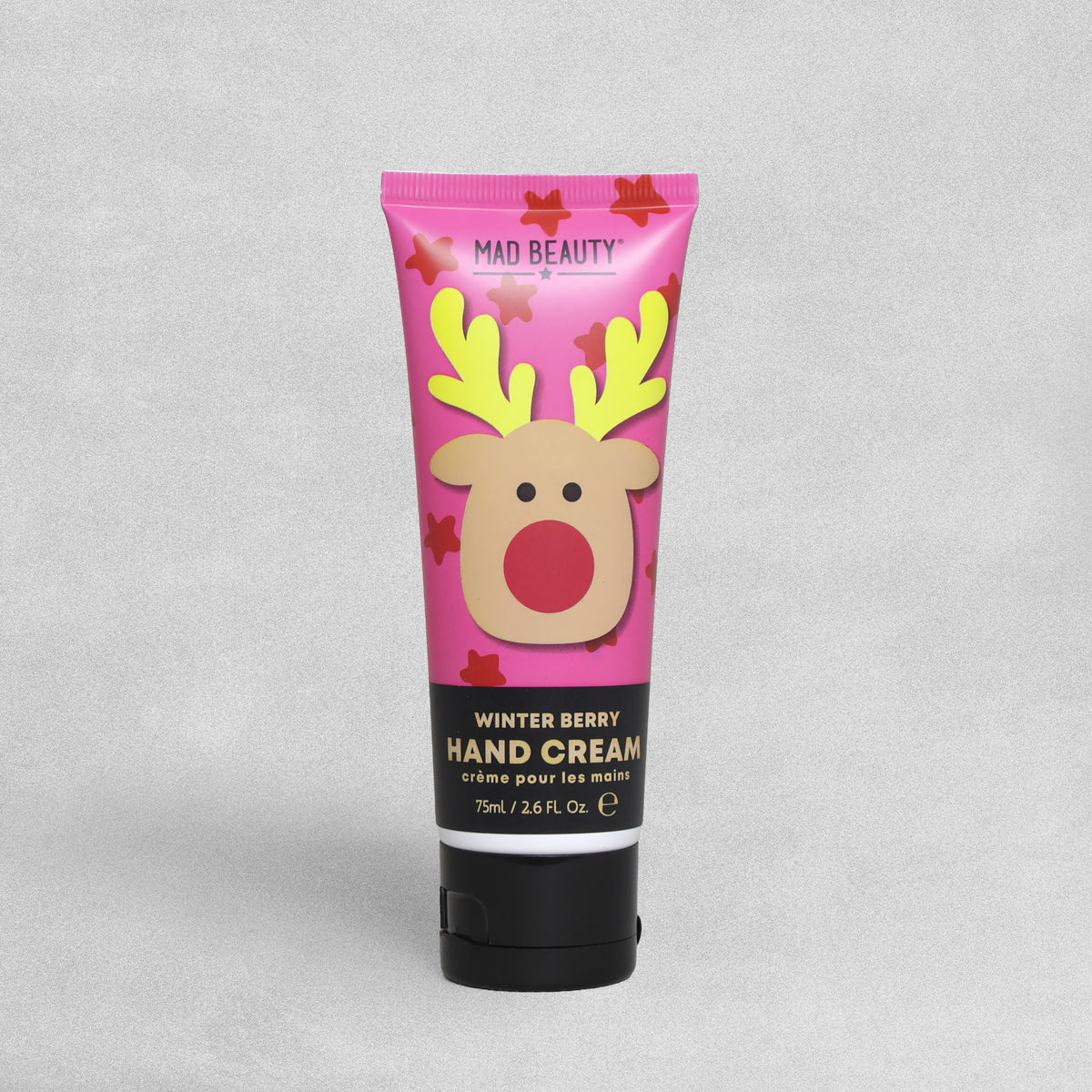 Mad Beauty Rudolf Pom Pom Hand Cream 75ml- Winter Berry