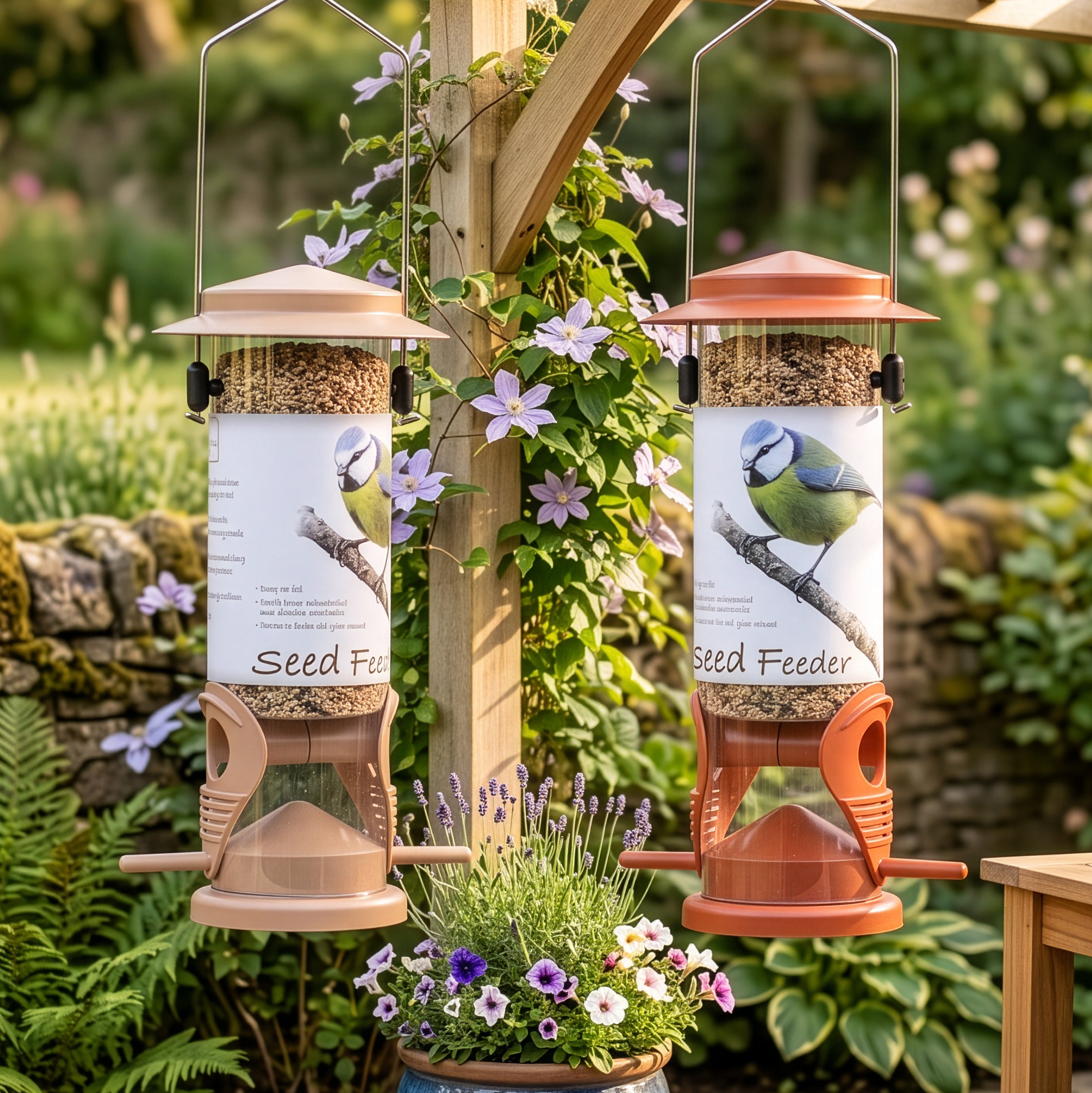 Wild Bird Seed Feeder