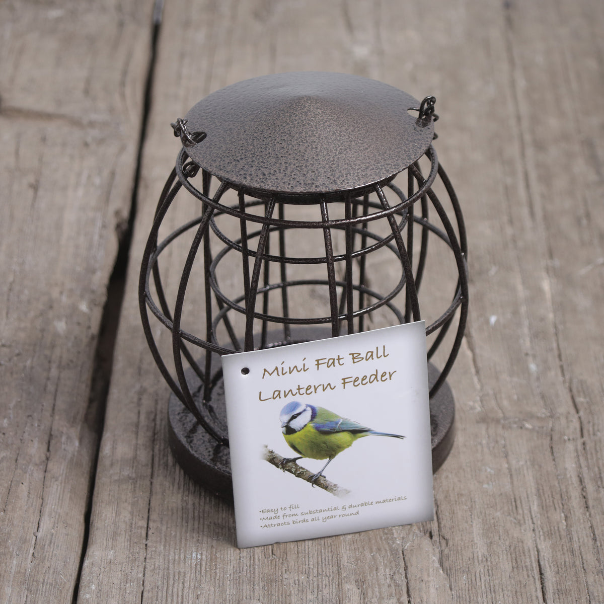Green Jem - Mini Fat Ball Lantern Feeder