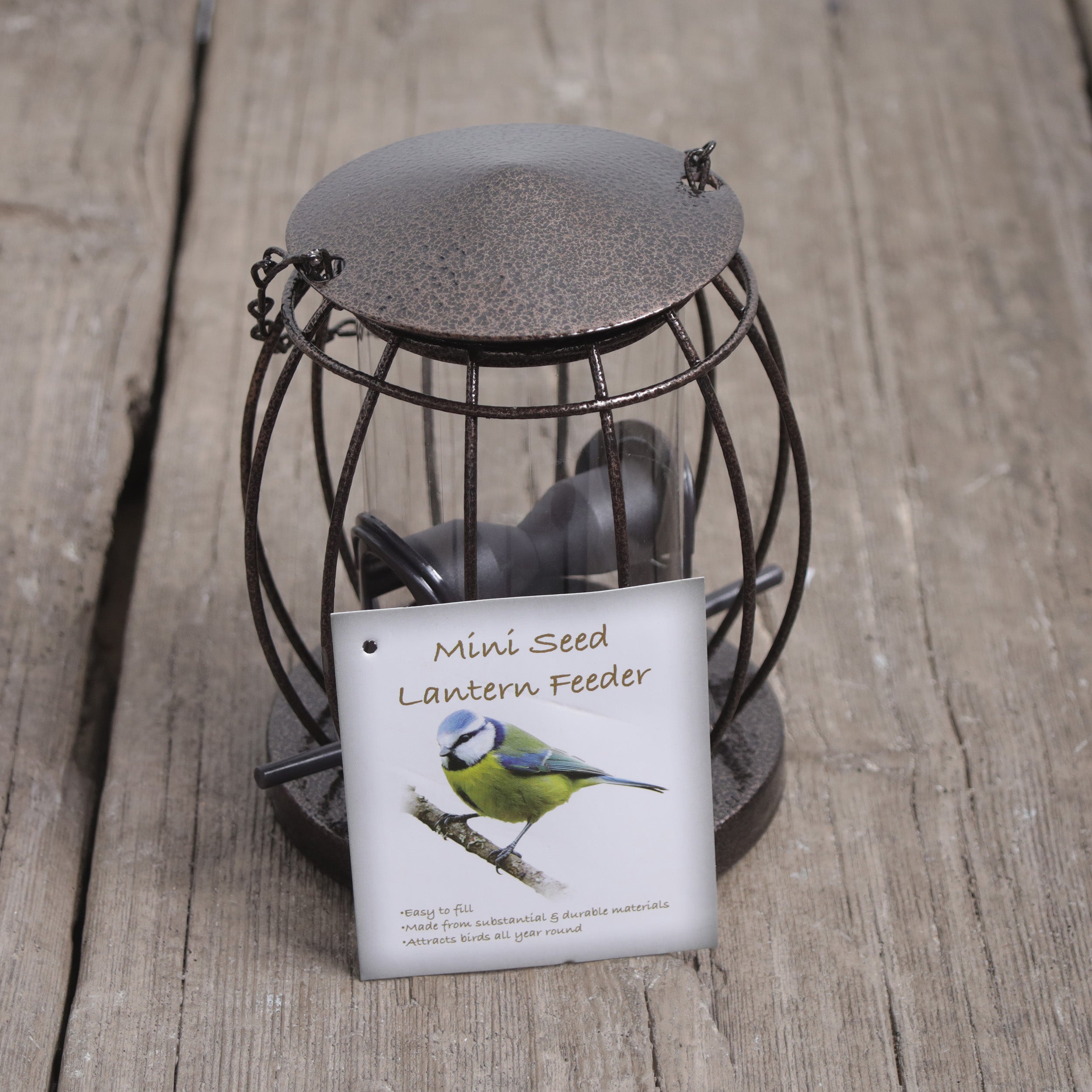 Green Jem - Mini Seed Lantern Feeder