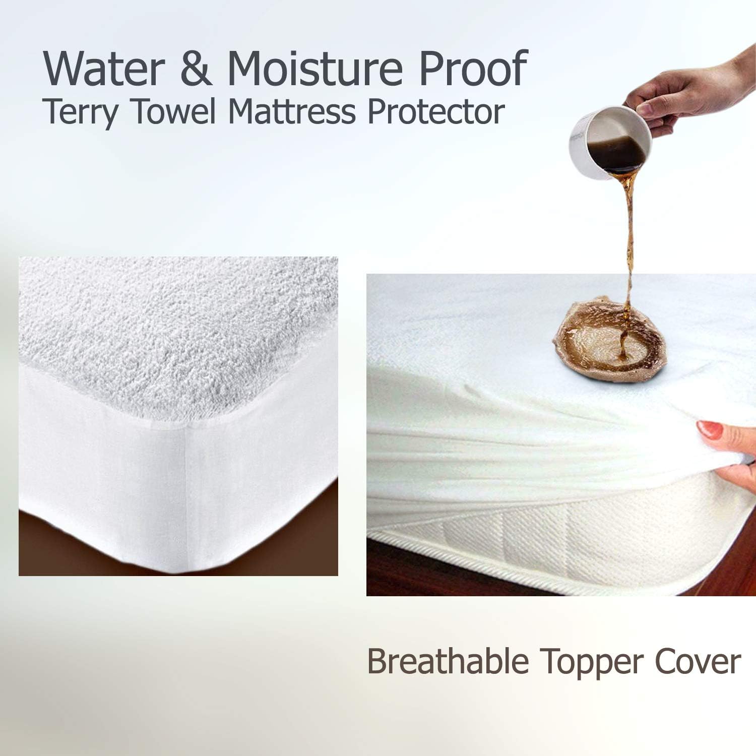 BedOre Waterproof Mattress Protector - Double