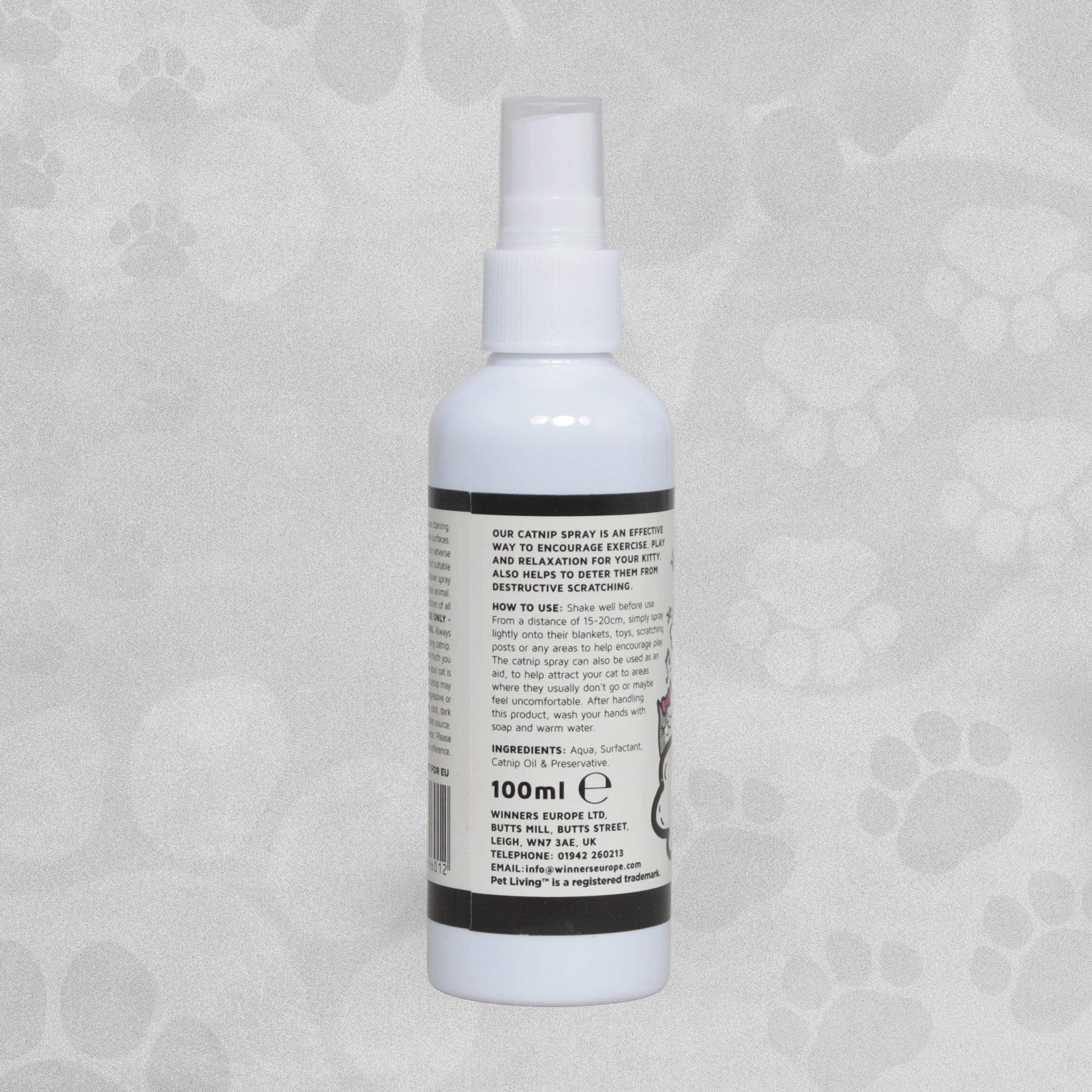Pet Living Catnip Spray 100ml