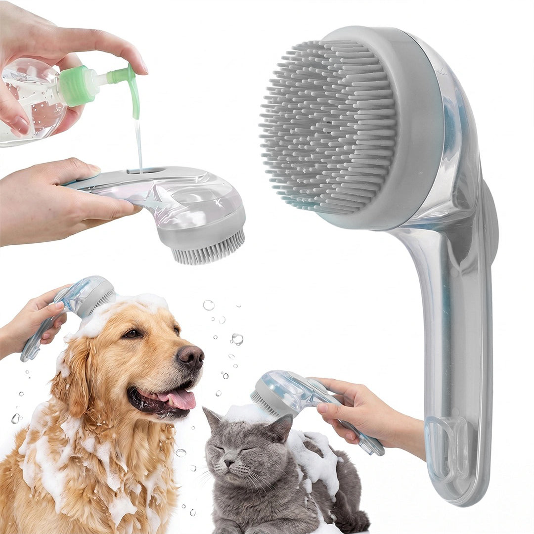 Home Essentials Pet Living 2 in 1 Bath and Groom Brush