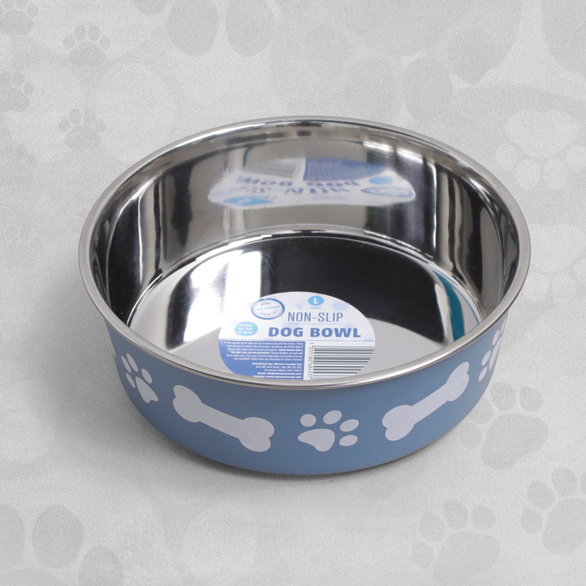 Home Essentials Pet Living Non-Slip Dog / Cat Bowl  Various Sizes