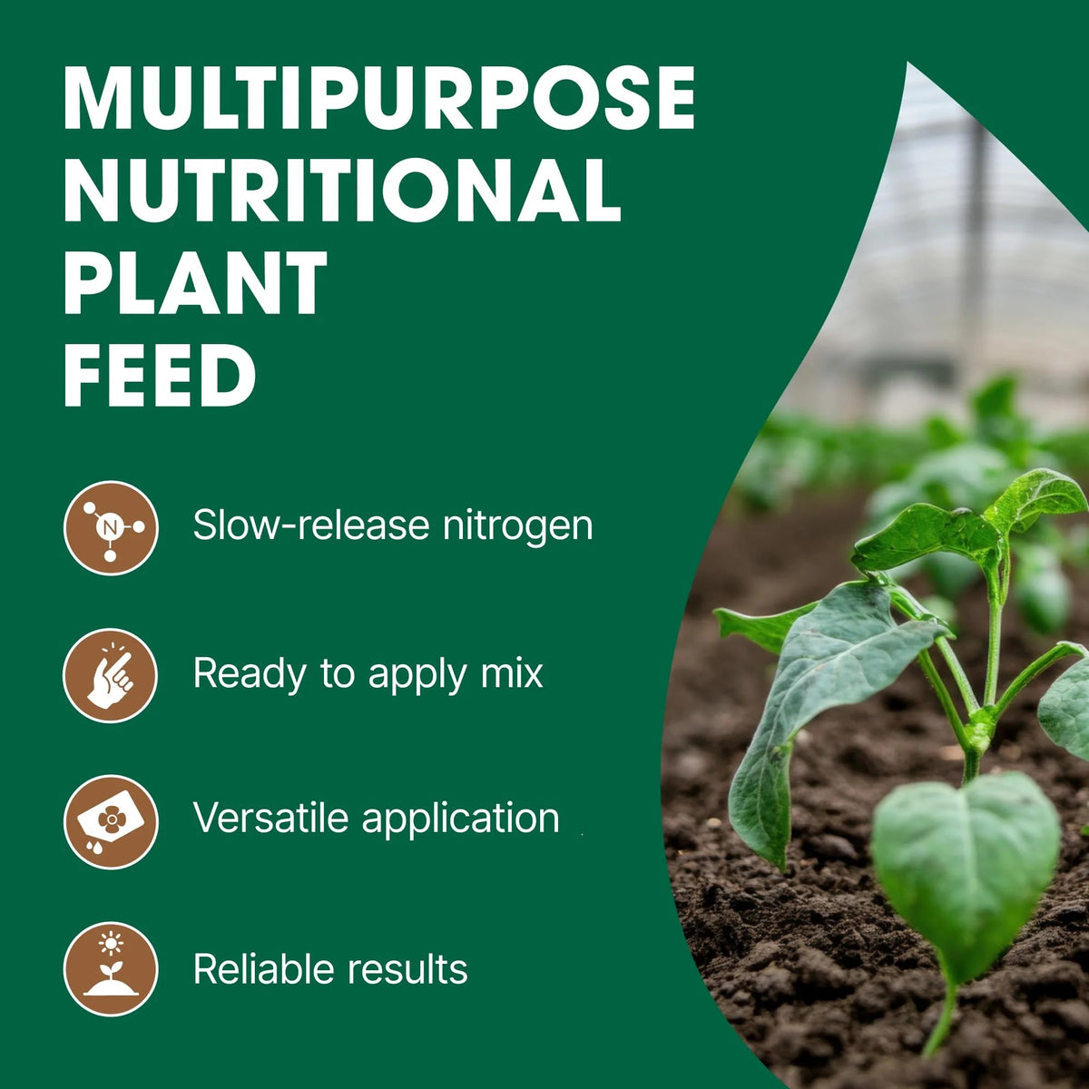 Doff Growmore Multi Purpose Plant Food 7-7-7 1kg