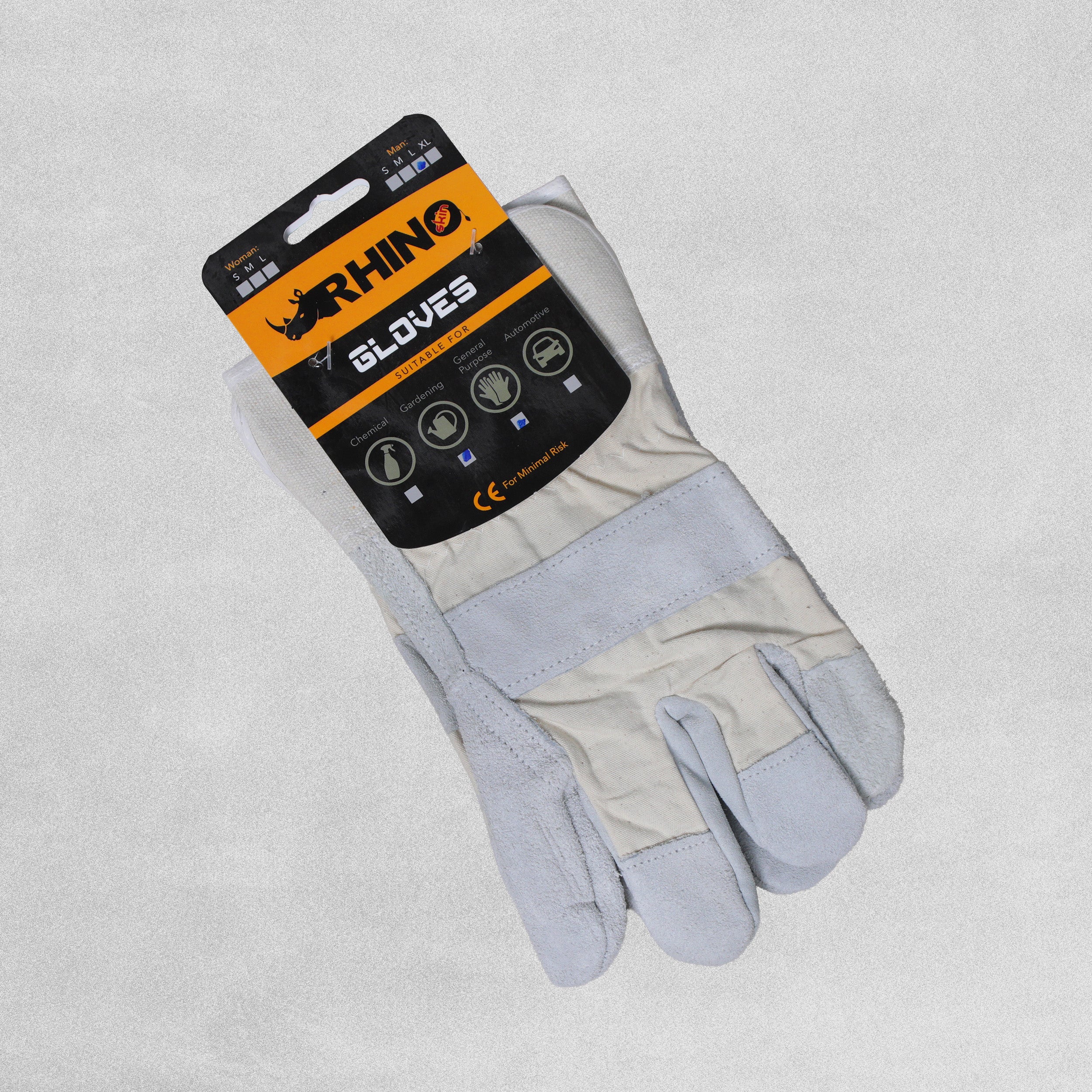 Rhino General Purpose Gloves - various colours and sizes