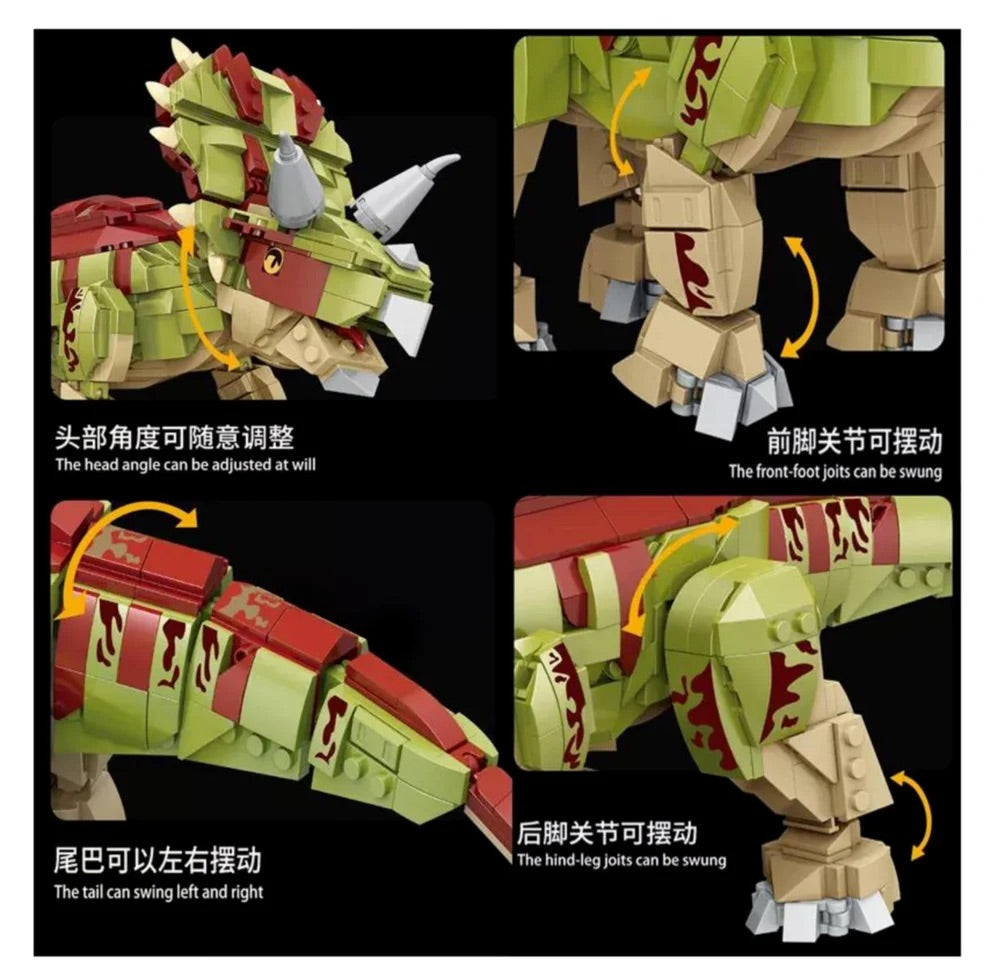 Triceratops Blocks 952 pieces Dinosaur
