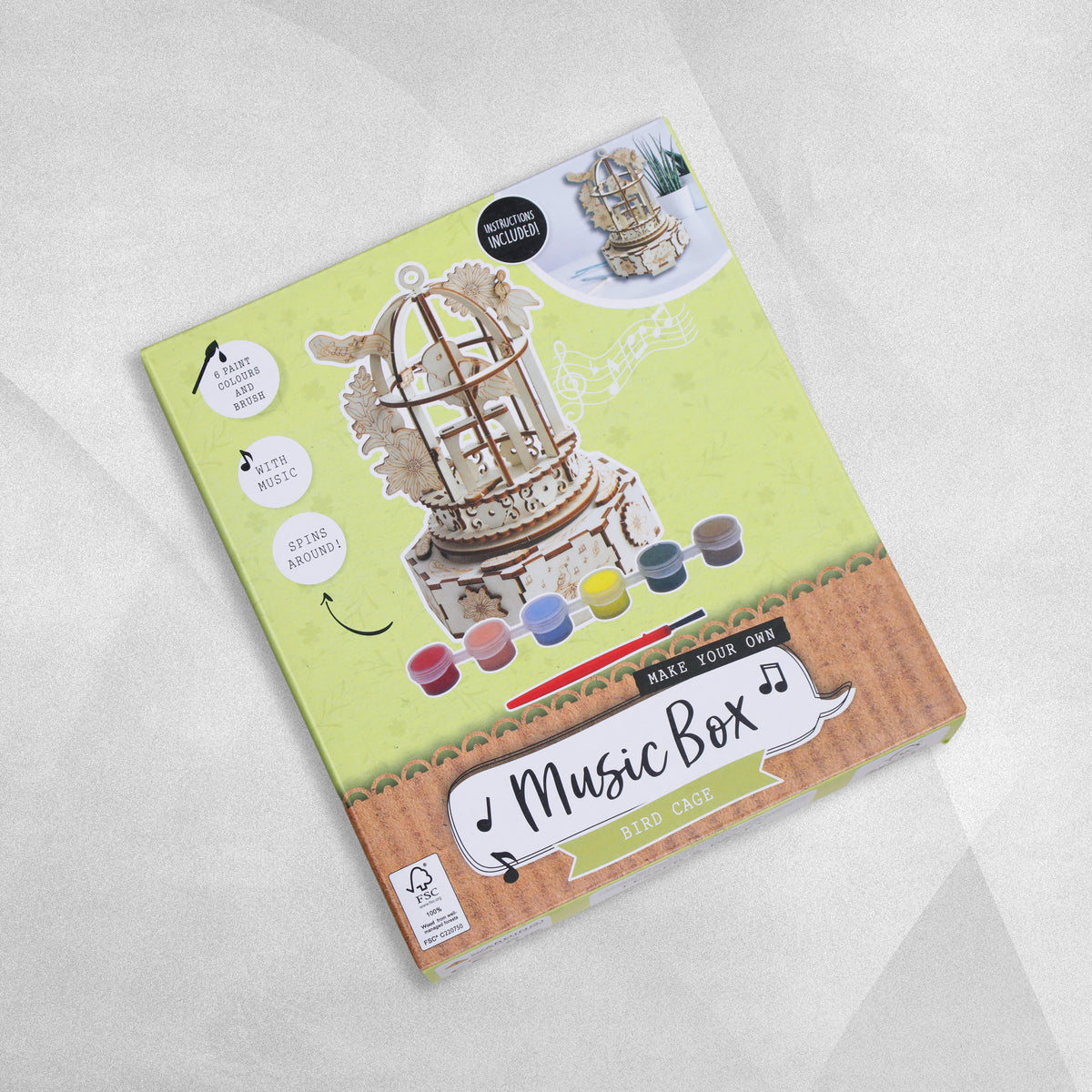 Lesser & Pavey Make Your Own Music Box - various designs