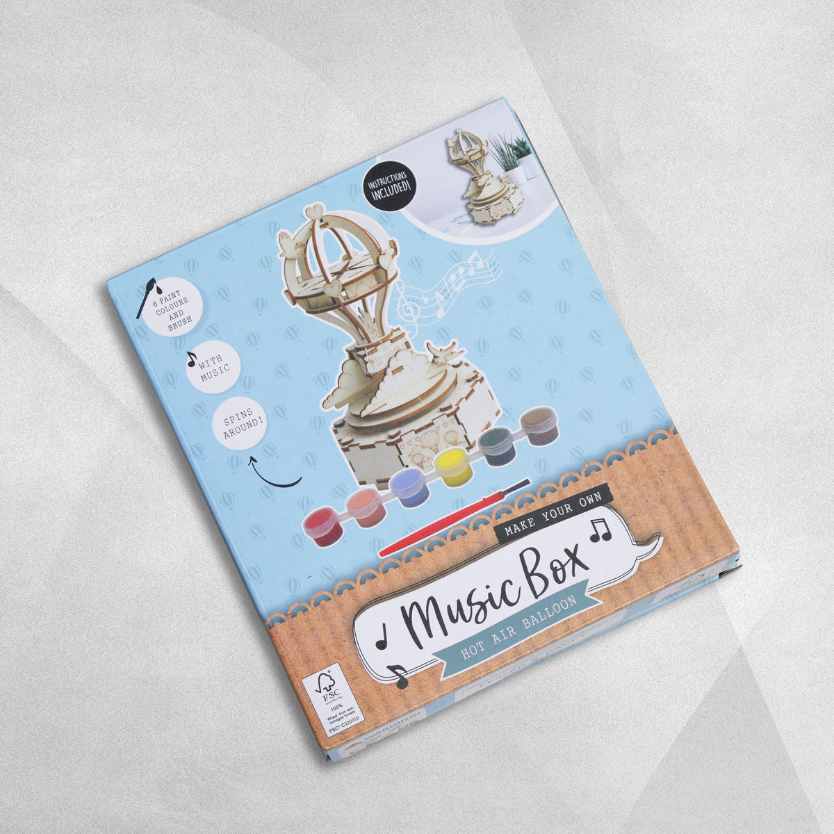 Lesser & Pavey Make Your Own Music Box - various designs