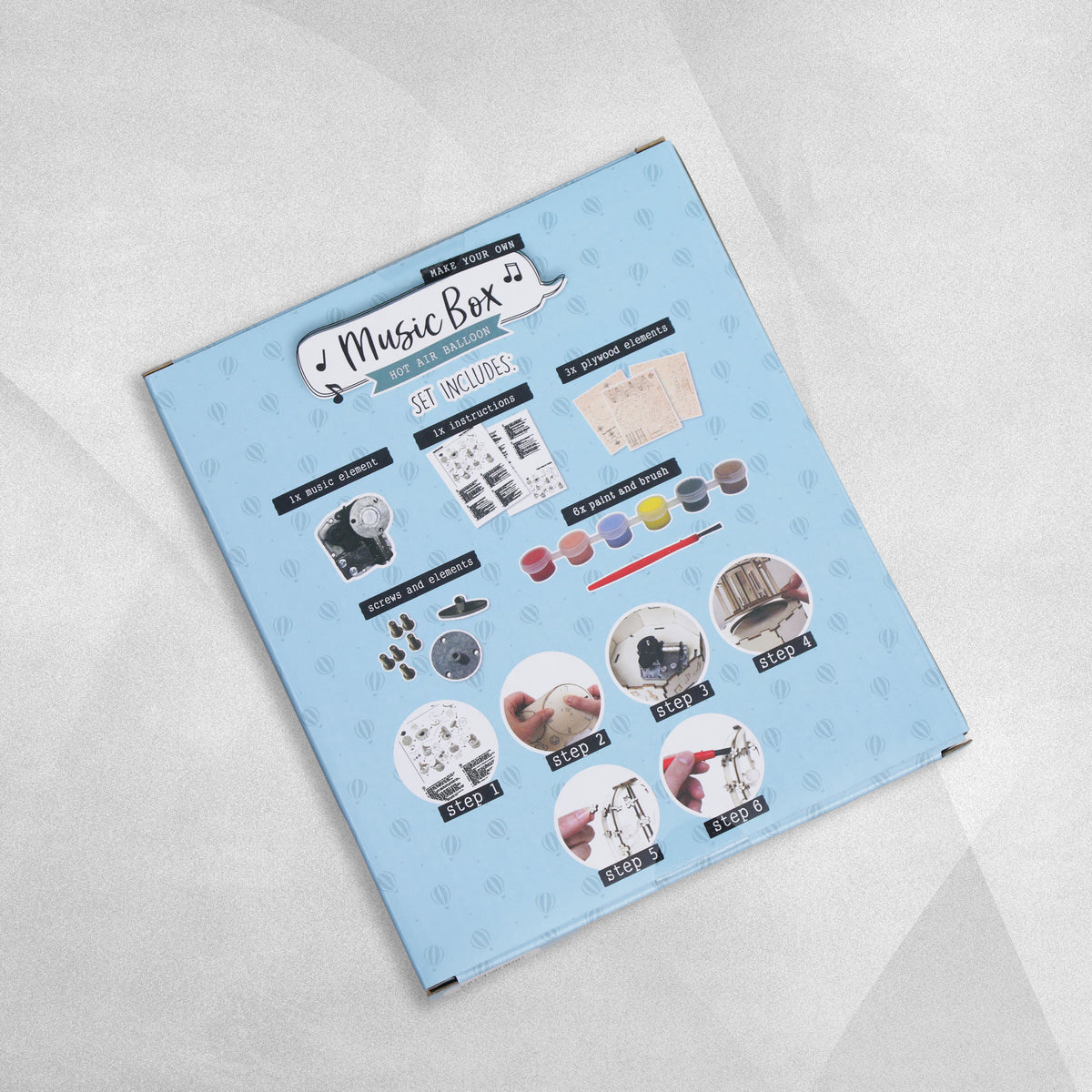 Lesser & Pavey Make Your Own Music Box - various designs