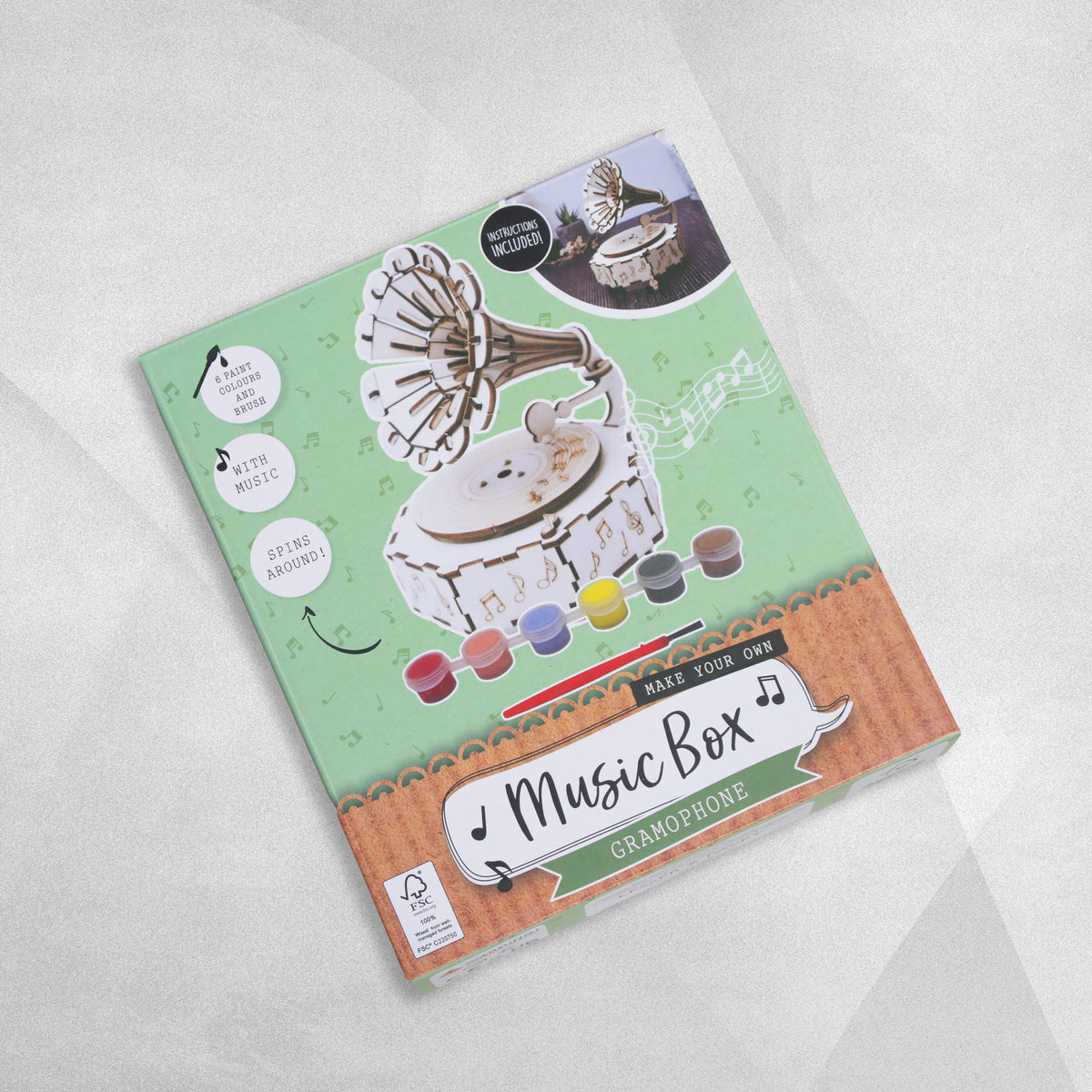 Lesser & Pavey Make Your Own Music Box - various designs