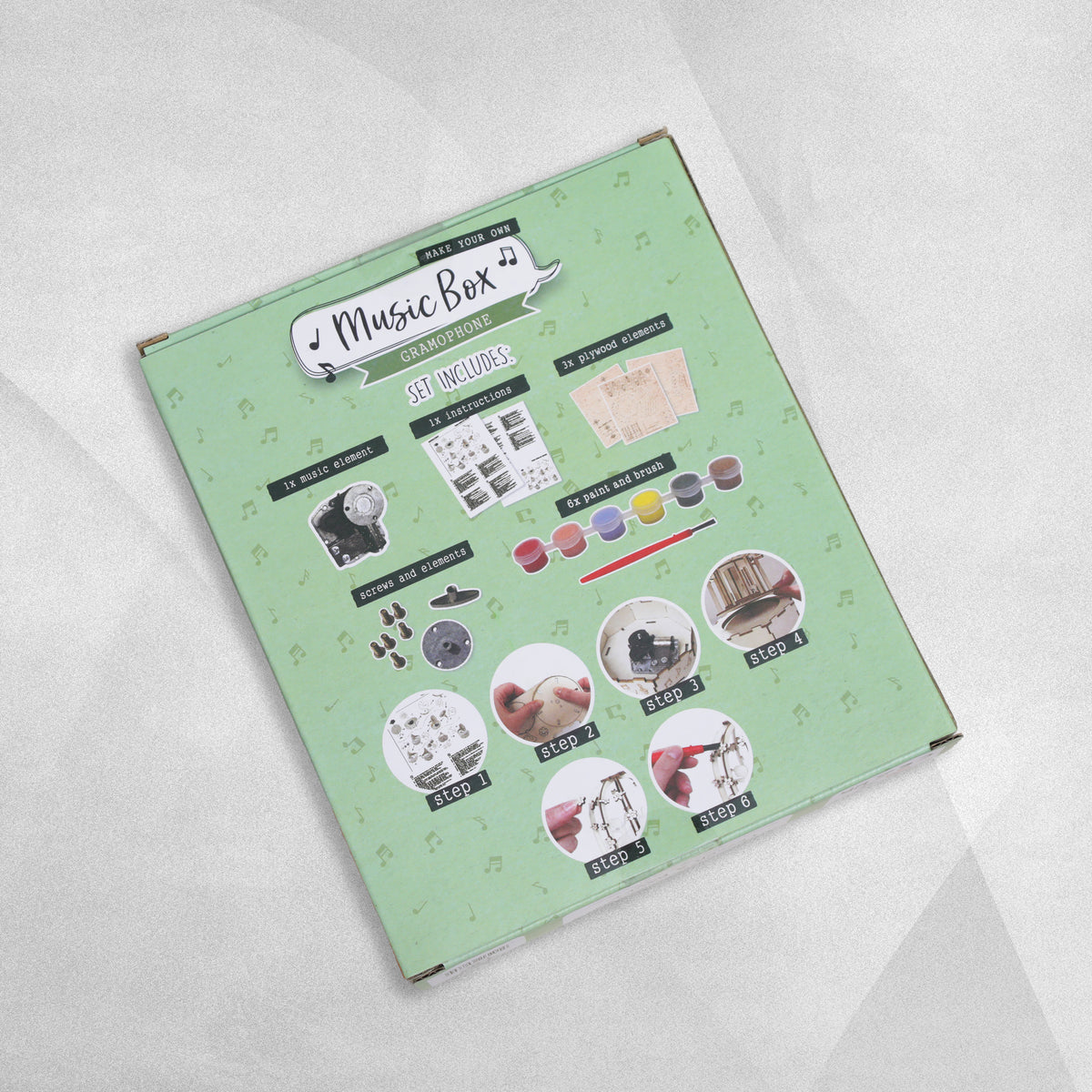 Lesser & Pavey Make Your Own Music Box - various designs