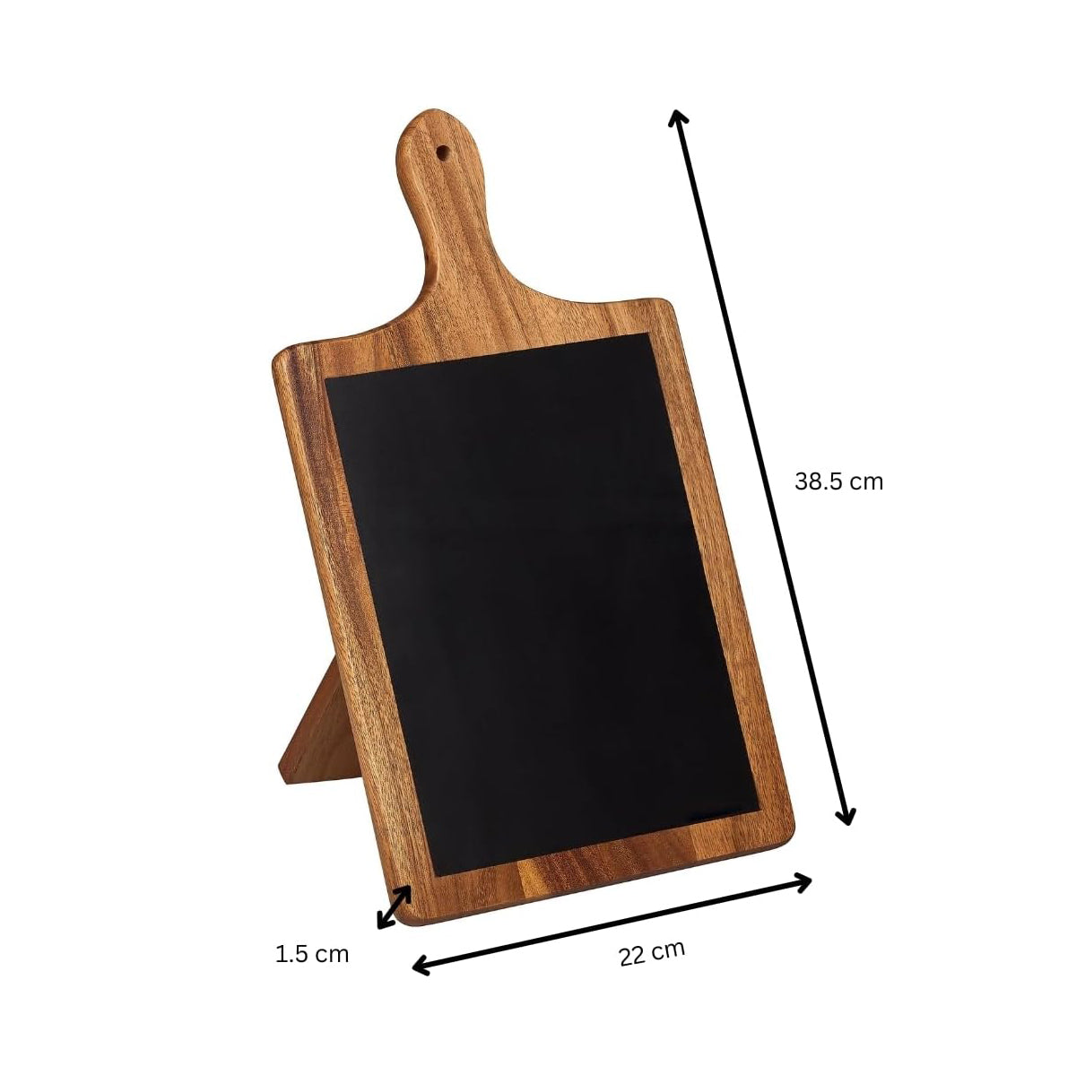 Tala Chalk Board With Acacia Holder 22cm x 1.5cm x 38.5cm