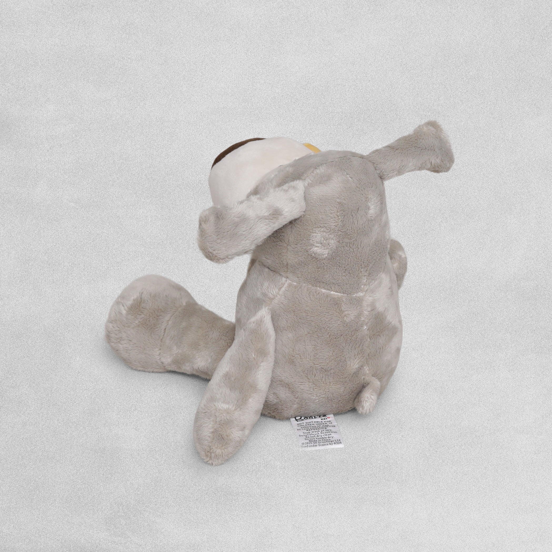 Boofle Medium 8" " Hello my name is Boofle , Can I come home with you " Plush Dog