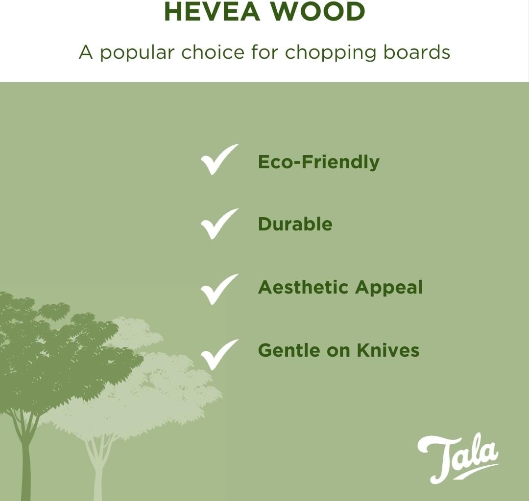 Tala Giant Lacquered Hevea Presentation / Display Paddle Board L760x W220xH20mm