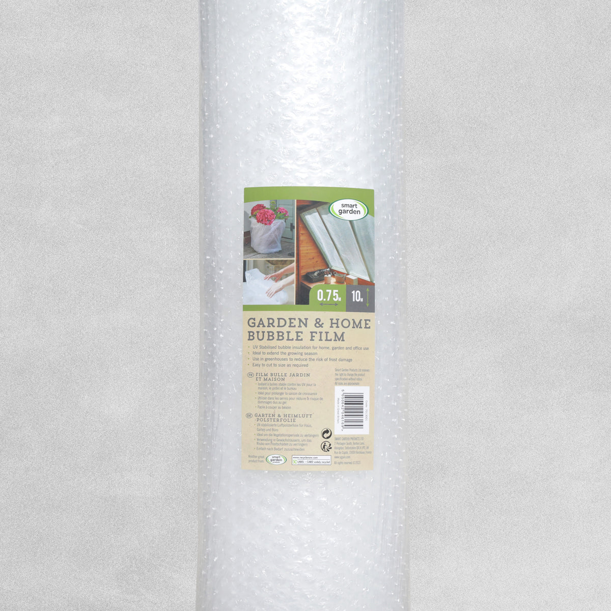 Smart Garden - Garden & Home Bubble Film 0.75 x 10m