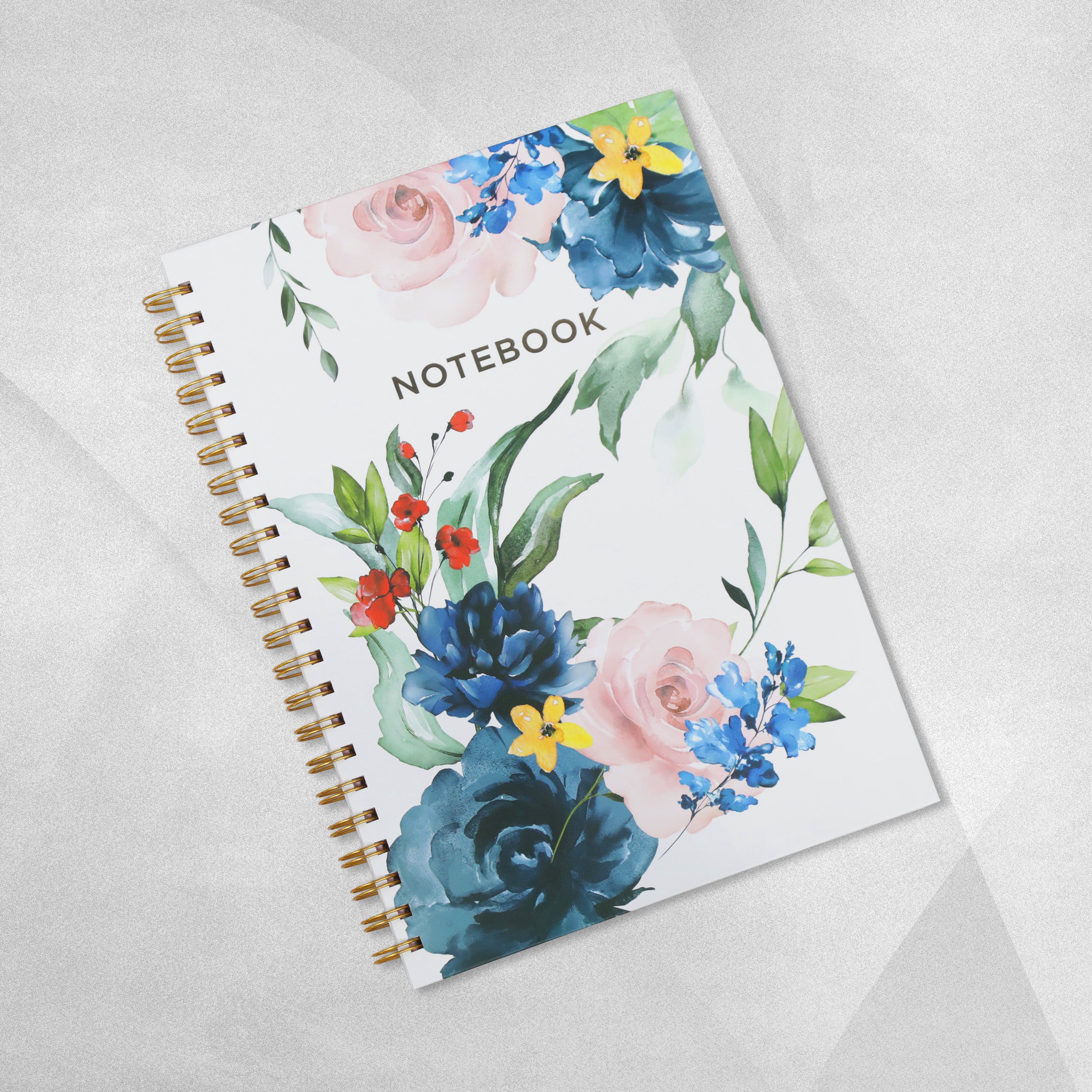 Sophia Floral A4 Spiral Bound Note Book
