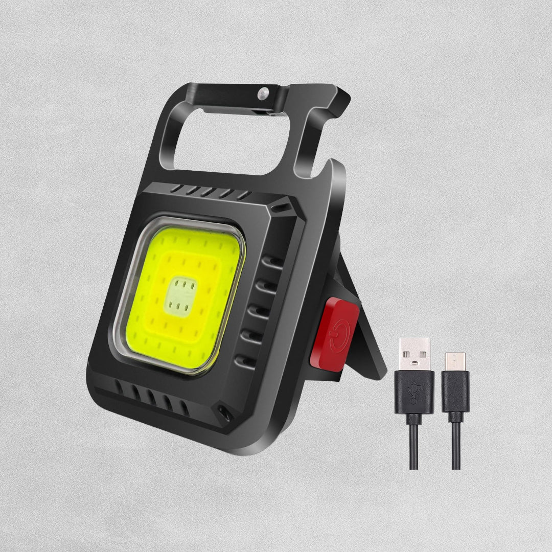 Extrastar LED Rechargeable Keychain With Light. 7 Modes 510 Lumens Max
