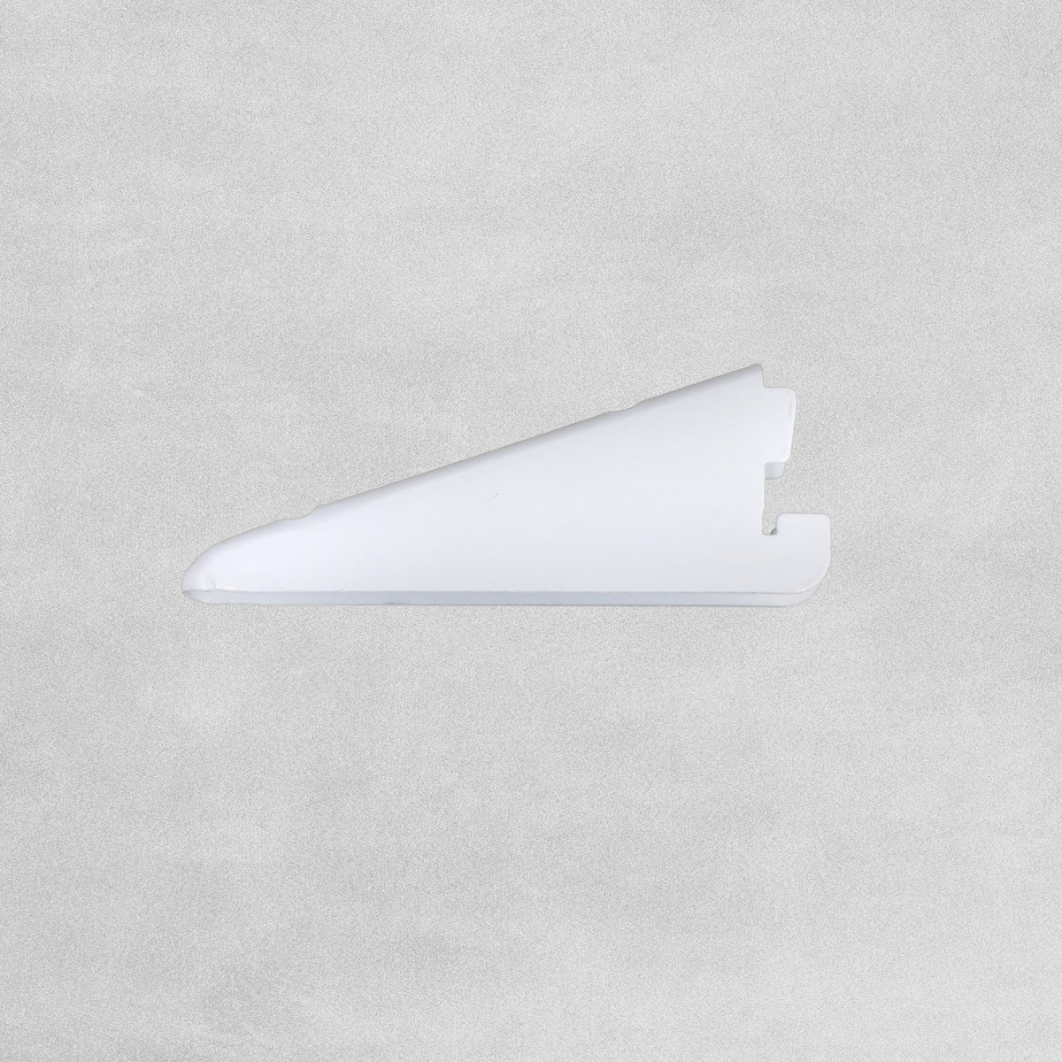 Twin Slot Standard Duty White Shelving Bracket 120mm & 220mm