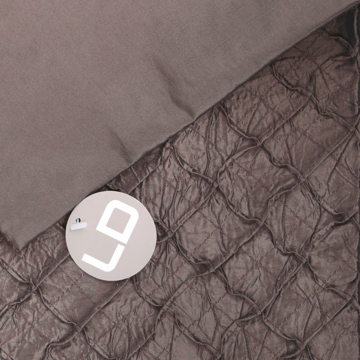 LD Polysilk Cushion Cover 50 x 35 cm Chocolate