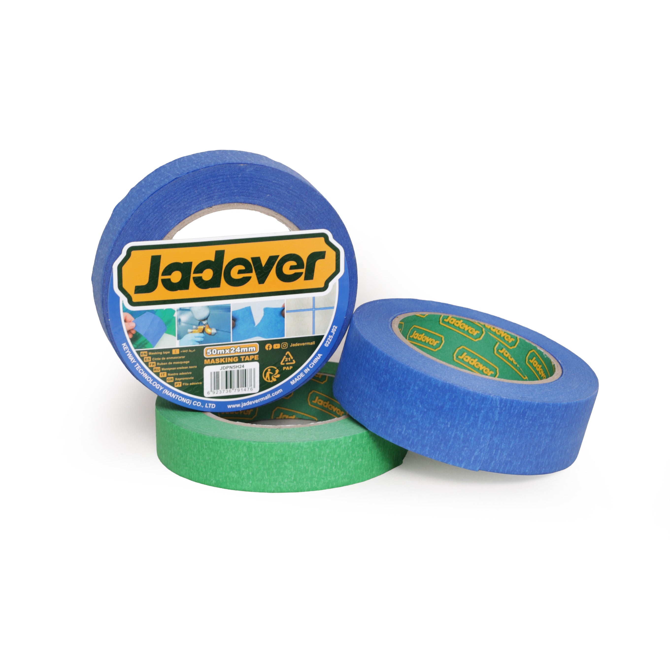 Jadever Masking Tape - Various Sizes Available
