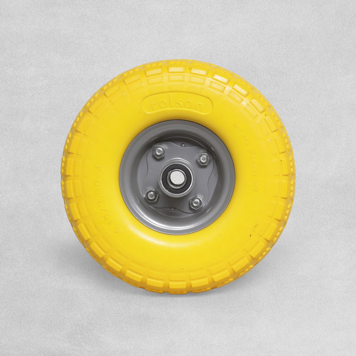 Rolson Tyre and Wheel Assembly 4.10-3.50-4 250mm various colours